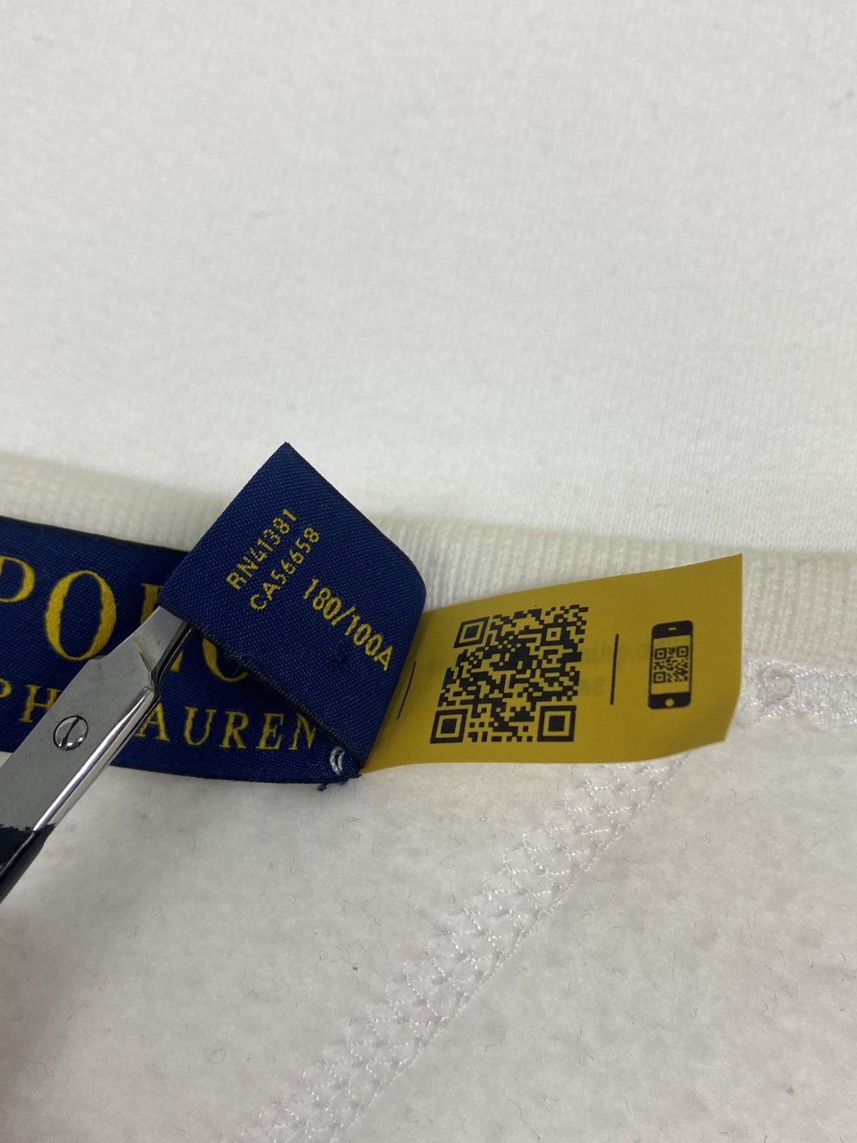 Polo Ralph Lauren Polo Bear by Polo Ralph Lauren White Sweatshirt Size US L / EU 52-54 / 3 - 7 Thumbnail