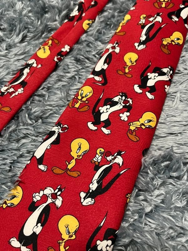 Vintage Looney Tunes Vintage Tie 1995 Size ONE SIZE - 3 Thumbnail