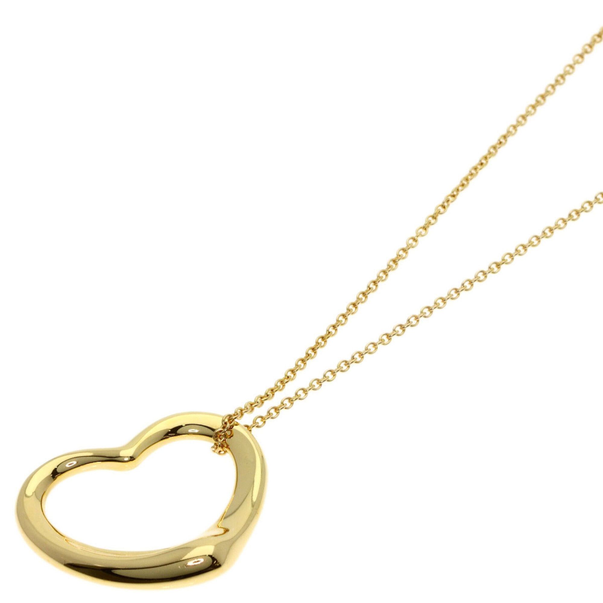 Tiffany & Co. Tiffany & Co. Open Heart Necklace, 18K Yellow Gold, Women's. Size ONE SIZE - 1 Thumbnail