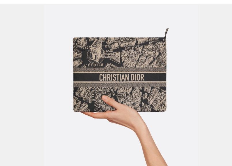 Dior o1w1db10225 Size: OS / S5440OBQ Zipped Pouch Size ONE SIZE - 5 Thumbnail