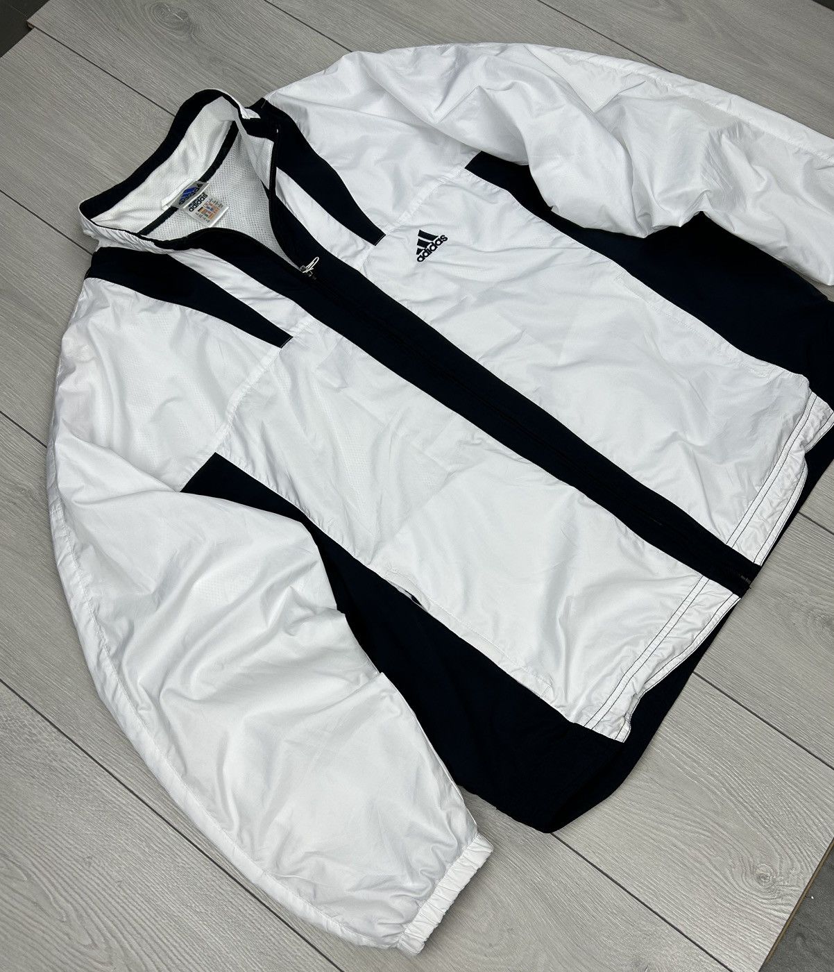 Adidas × Vintage Adidas Equipment Vintage Track Jacket size L - XL Size US L / EU 52-54 / 3 - 3 Thumbnail