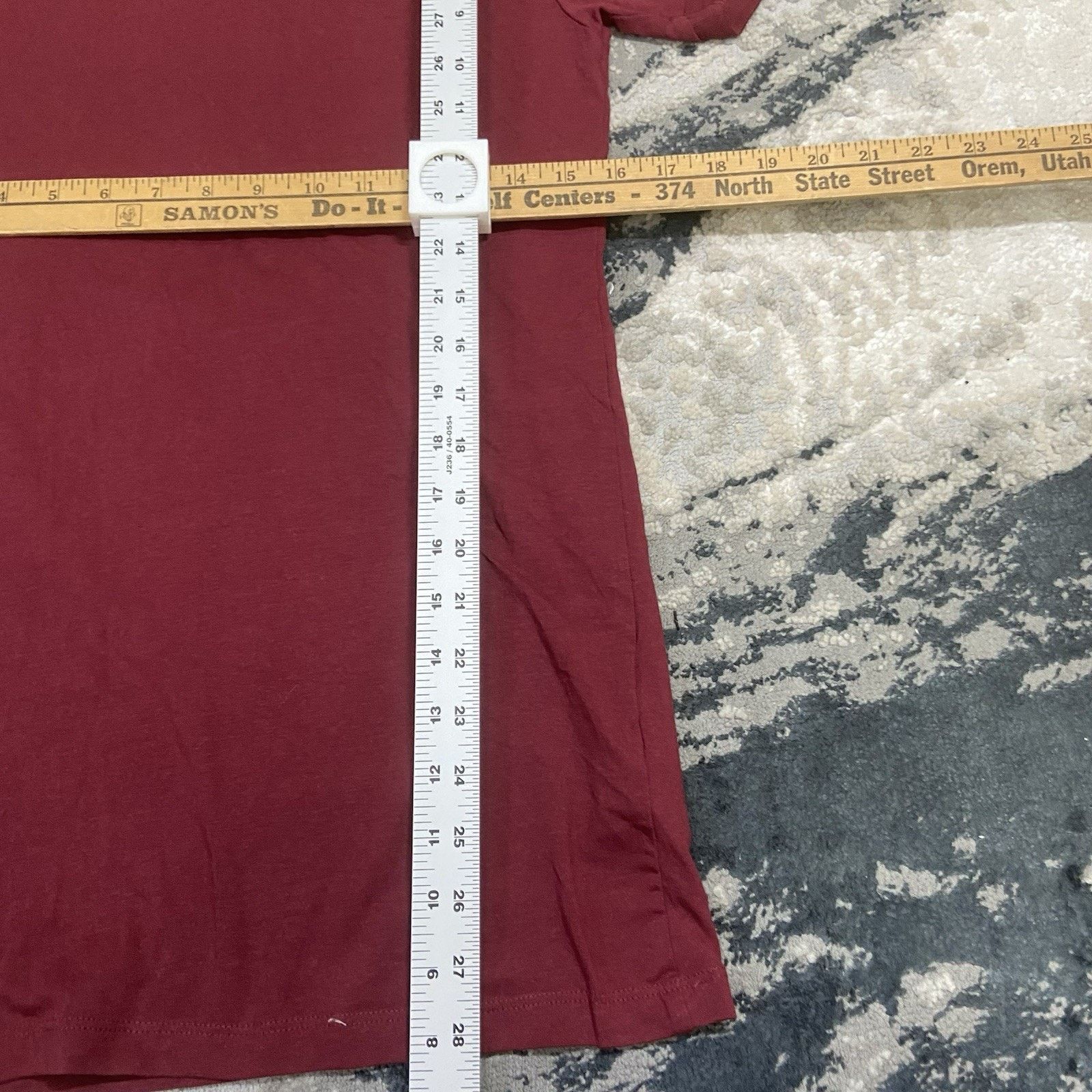 Asos Asos Polo Shirt Men's Small Tall Burgundy Slim Fit Casual Size US S / EU 44-46 / 1 - 4 Thumbnail