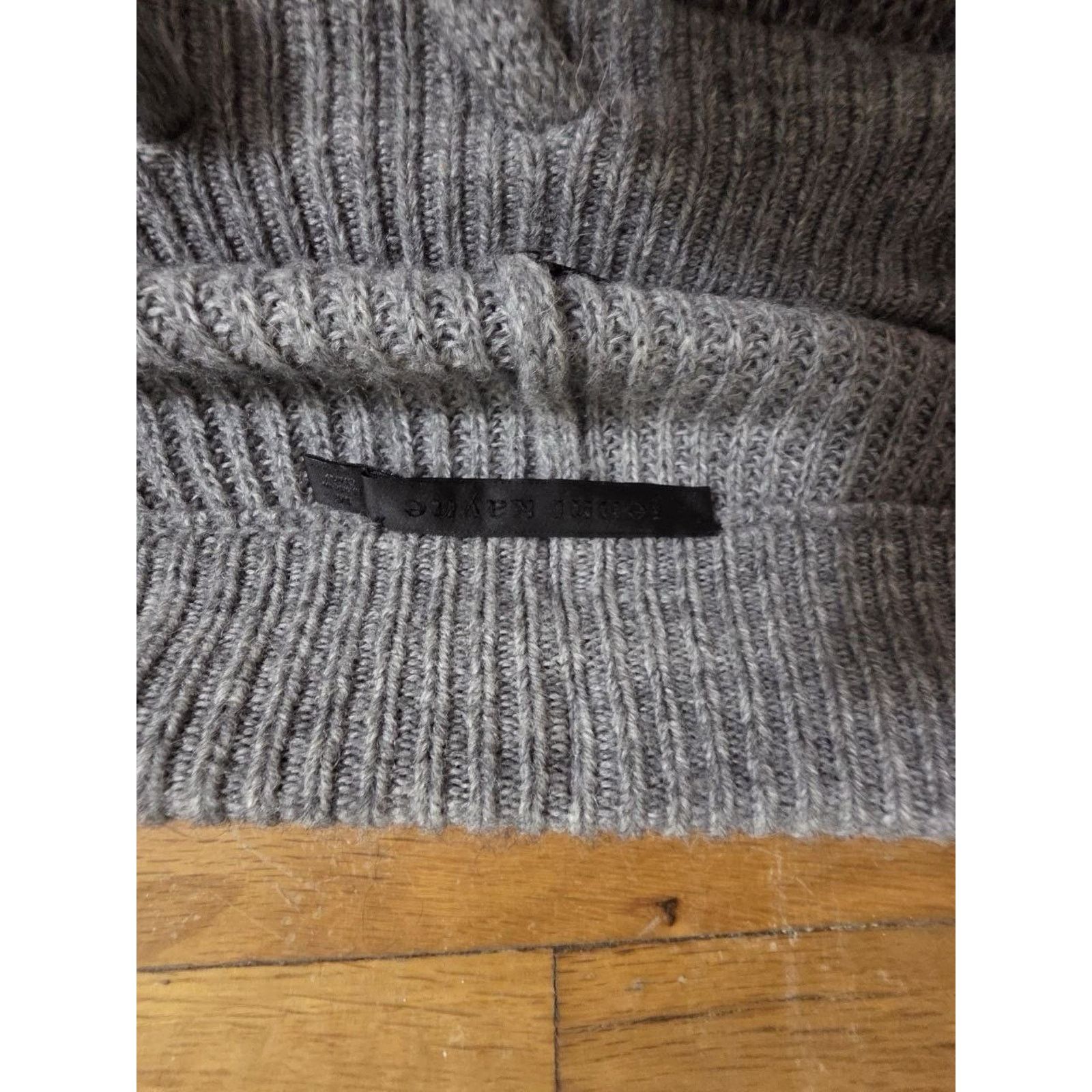 Kayden K Jenni Kayne Wool Alpaca Knit Set Gray Size M A001059 Size M / US 6-8 / IT 42-44 - 12 Thumbnail