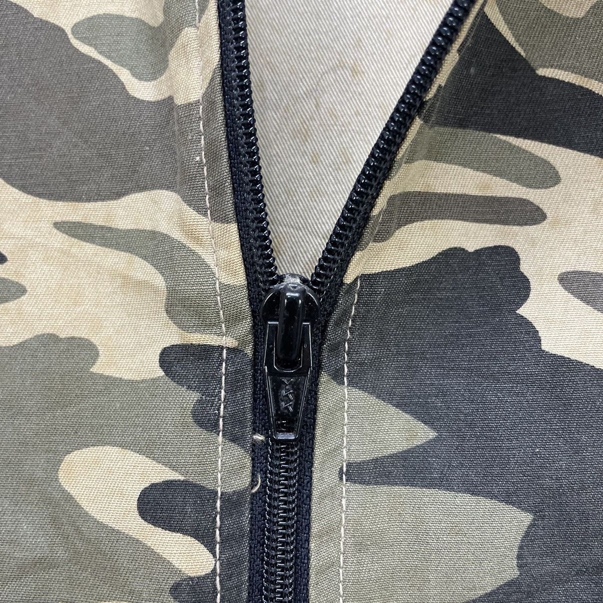 Mossy Oaks × NFL Japanese Brand RedSkin Camo Hooded Army Jacket Size US M / EU 48-50 / 2 - 7 Thumbnail