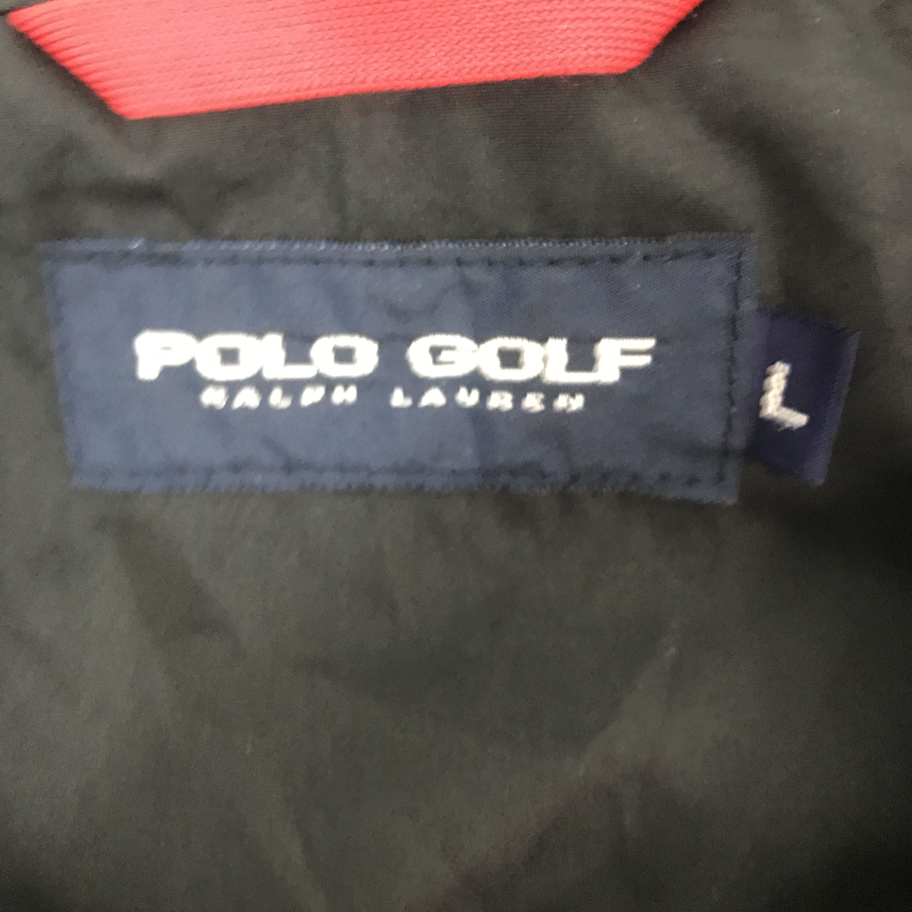 Polo Ralph Lauren Vintage Polo Golf Ralph Lauren black Vest Size US L / EU 52-54 / 3 - 7 Thumbnail