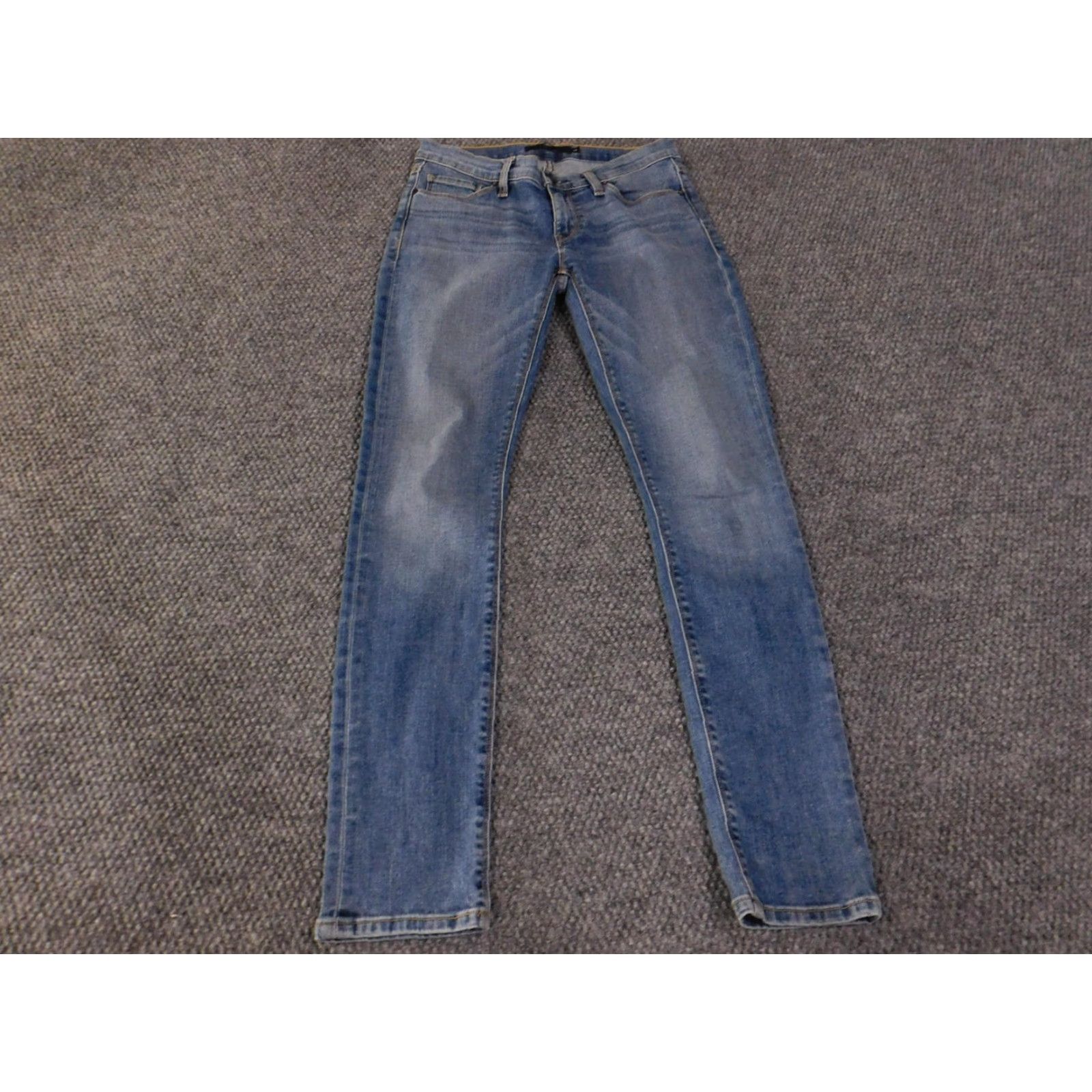 Hudson Hudson Jeans Womens 26 Blue Tally Skinny Stretch Denim Mid Rise Slim Leg Ankle Jeans Womens Size 26" / US 2 / IT 38 - 2 Thumbnail