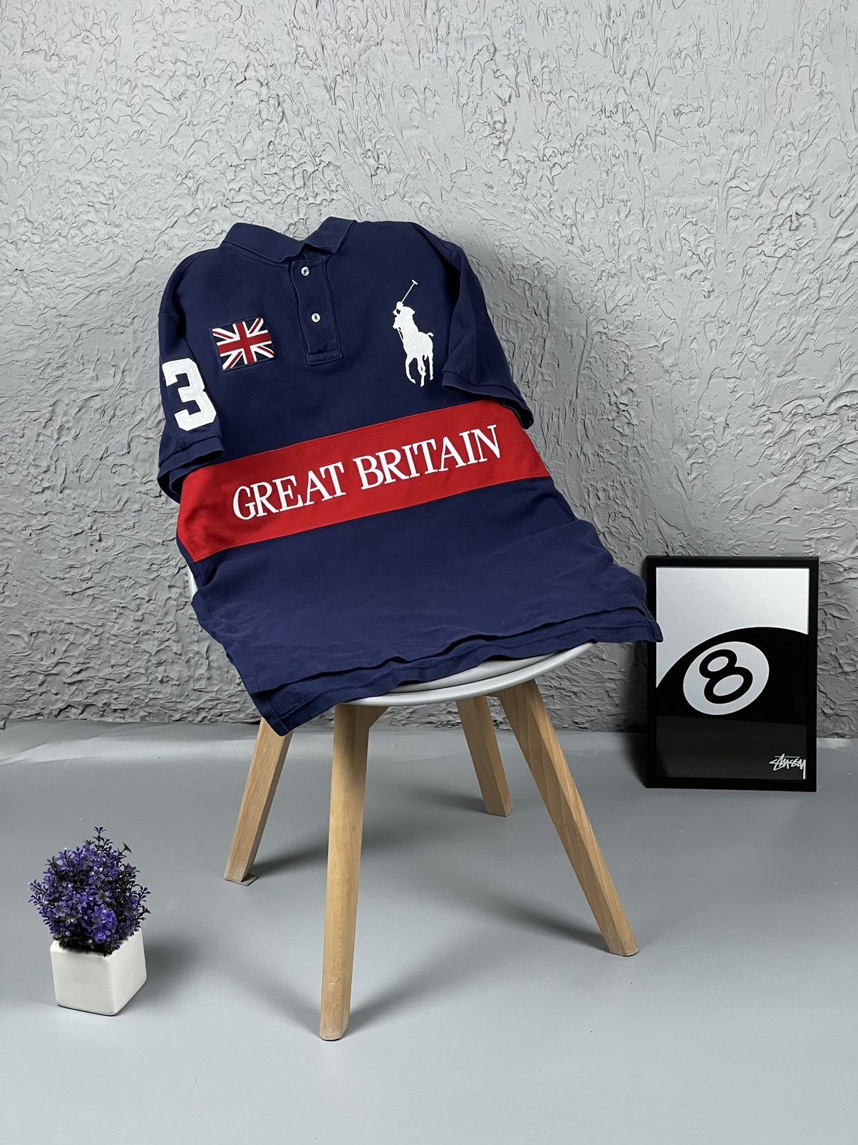 Polo Ralph Lauren Chief Keef Polo Vintage Great Britain Big Logo | Grailed