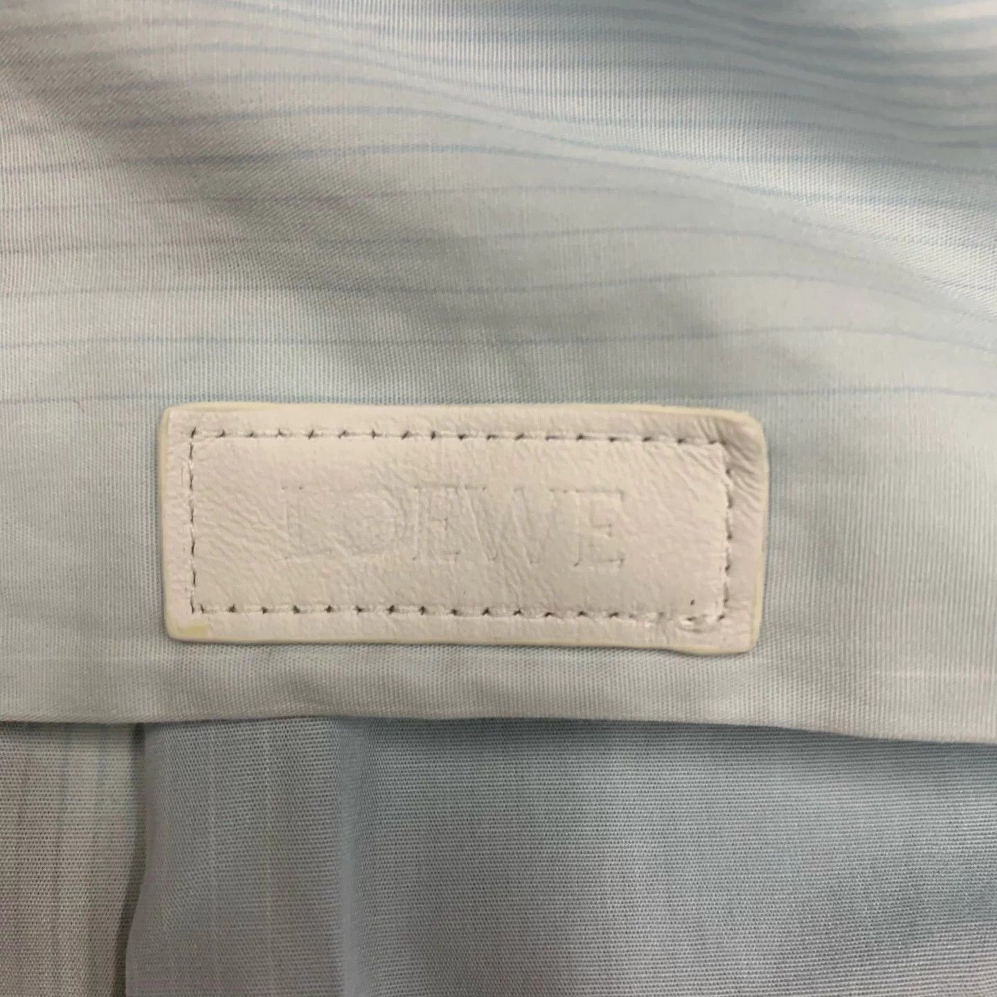 Loewe Loewe stripe pocket embroidery shirt 40 95 new Size S / US 4 / IT 40 - 6 Thumbnail