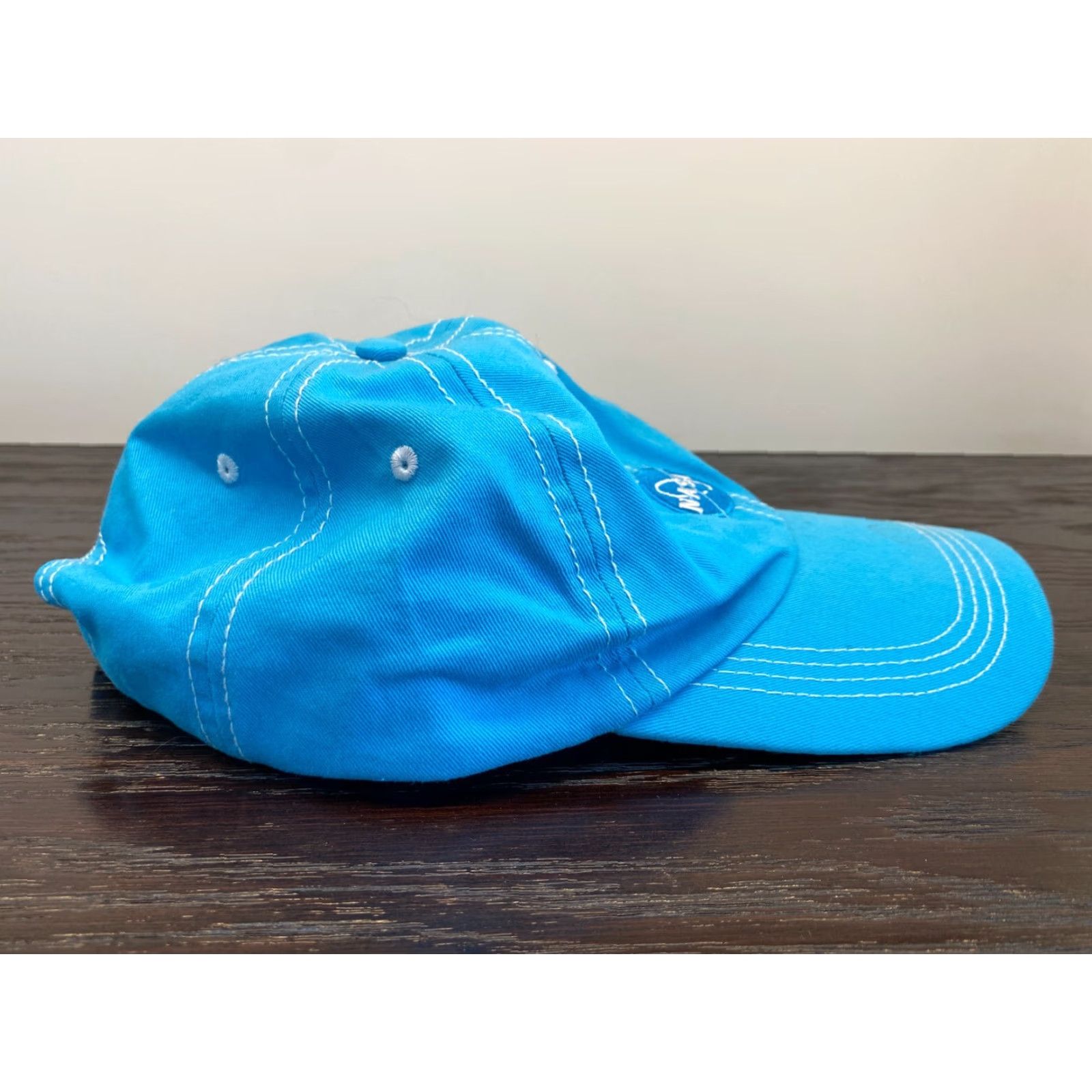 NASA VINTAGE NASA Hat Baseball Cap Men Adults One Size Blue Lightweight Cotton Embroidered Logo Space 2010s Size ONE SIZE - 3 Thumbnail