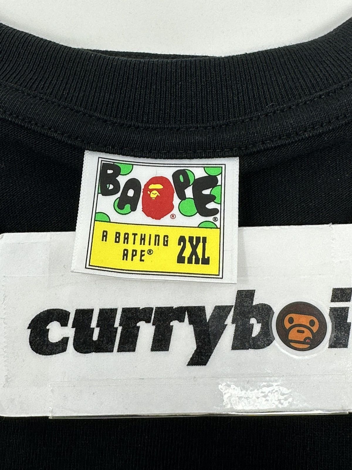 BAPE x God Selection XXX Baby Milo Tee Black