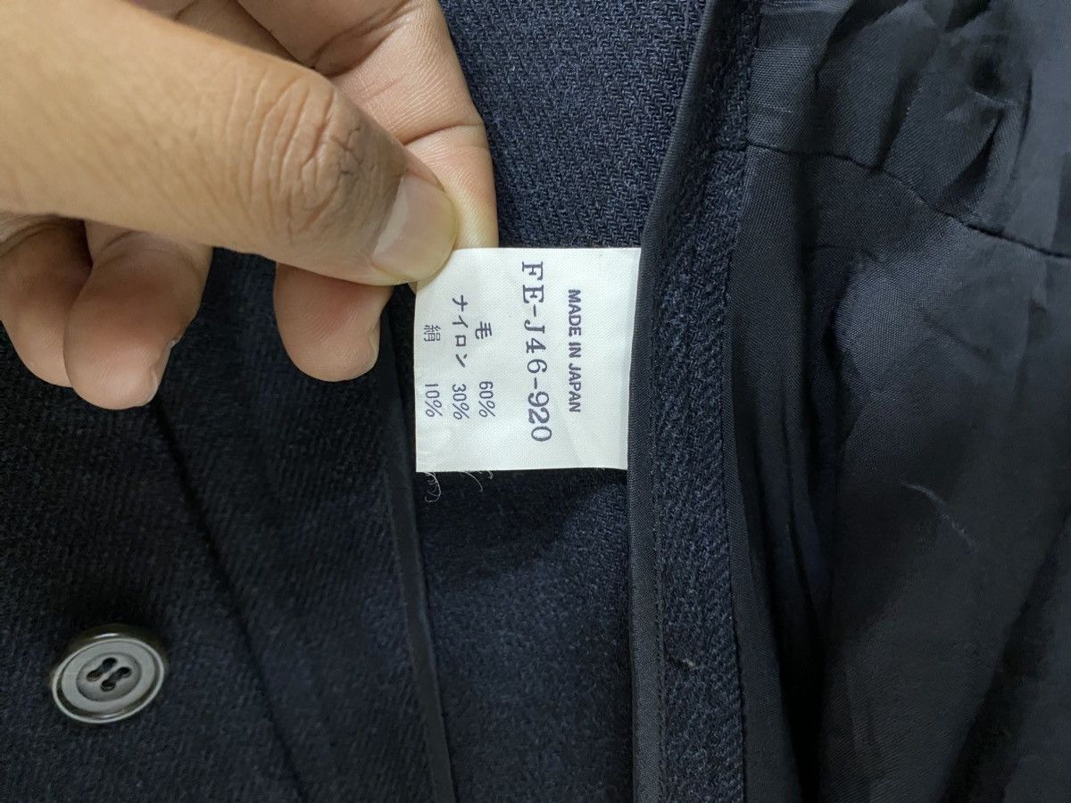 Yohji Yamamoto Vtg Yohji Yamamoto AW95 black gabardine long coat Size S / US 4 / IT 40 - 10 Thumbnail