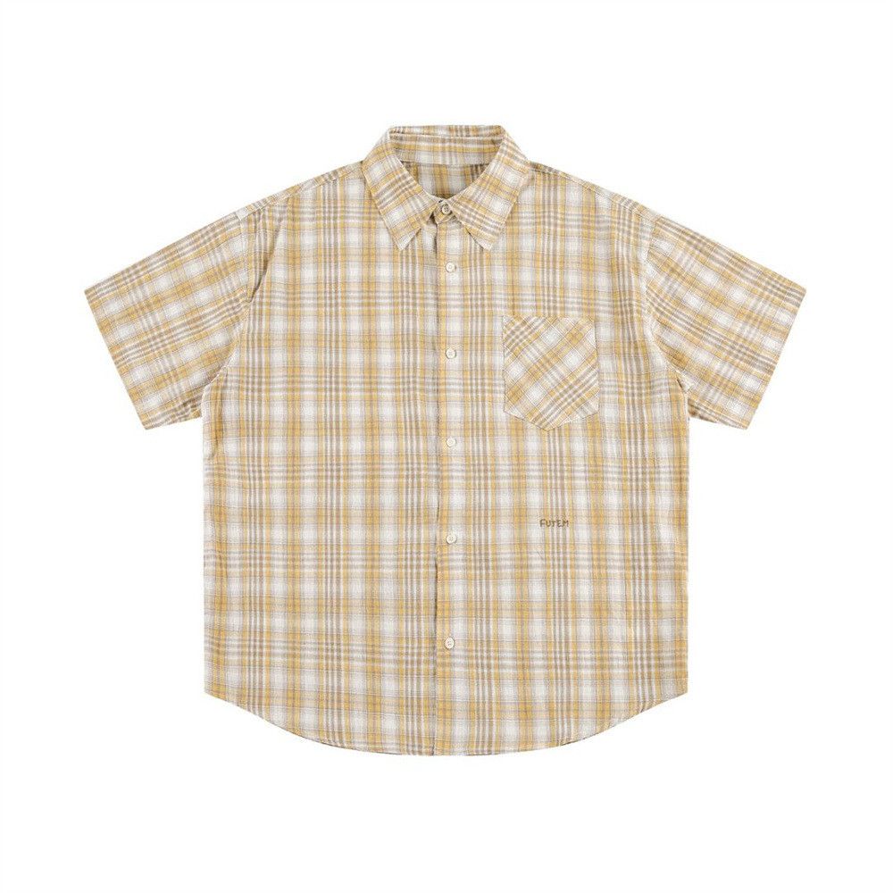 Vintage Retro, loose-fitting casual plaid shirt Size US M / EU 48-50 / 2 - 1 Thumbnail