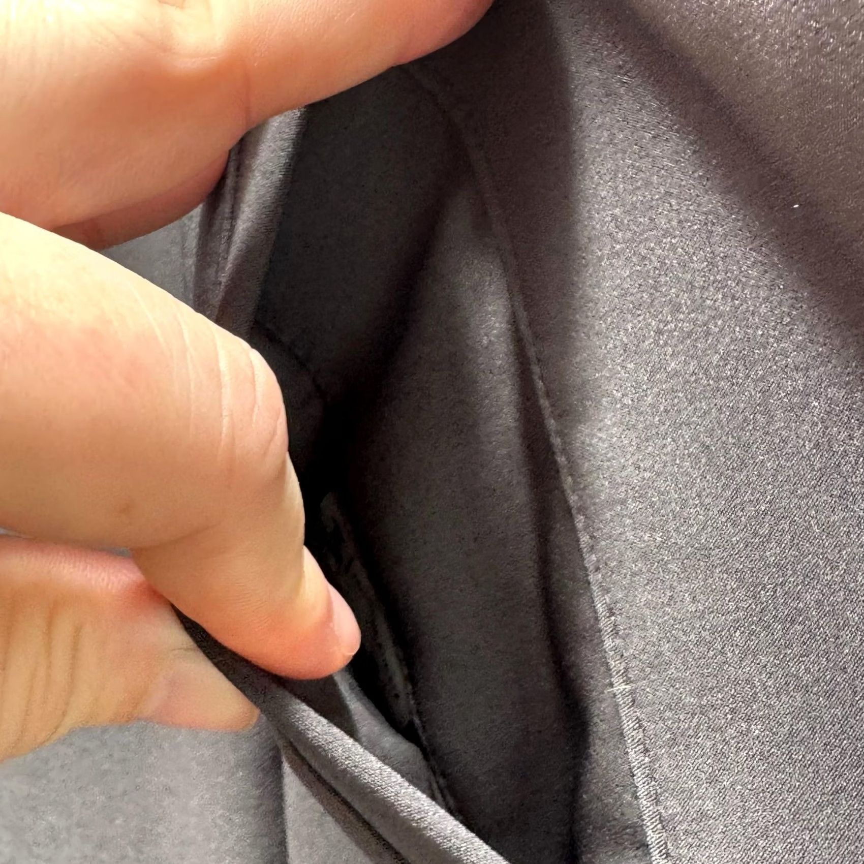 Vintage Tailored Athlete Tech Suit Jacket Mens 38 Gray Athletic Fit Two-Button Notch Lapel Two-Button Front SH Jacket Size 38R - 7 Thumbnail