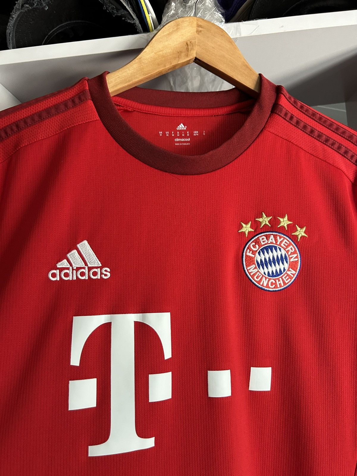 Adidas BAYERN MUNICH 2015/16 Home Adidas Jersey Size US M / EU 48-50 / 2 - 6 Thumbnail