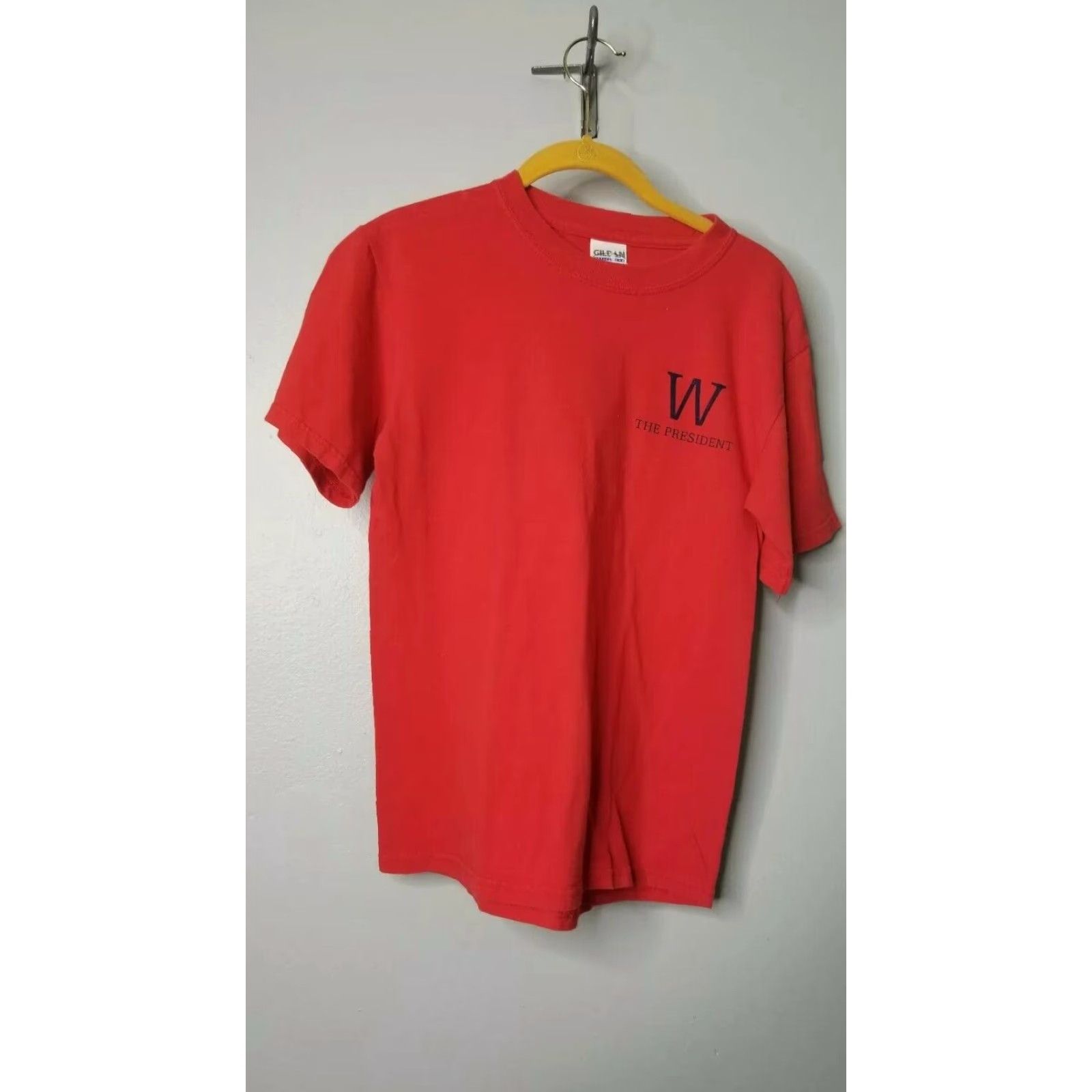 Gildan VINTAGE George W. Bush / Dick Cheney 2004 US Election T-Shirt Mens S Graphic Tee Red Crew Neck Short Sleeve 100% Cotton Gildan Size US S / EU 44-46 / 1 - 6 Thumbnail