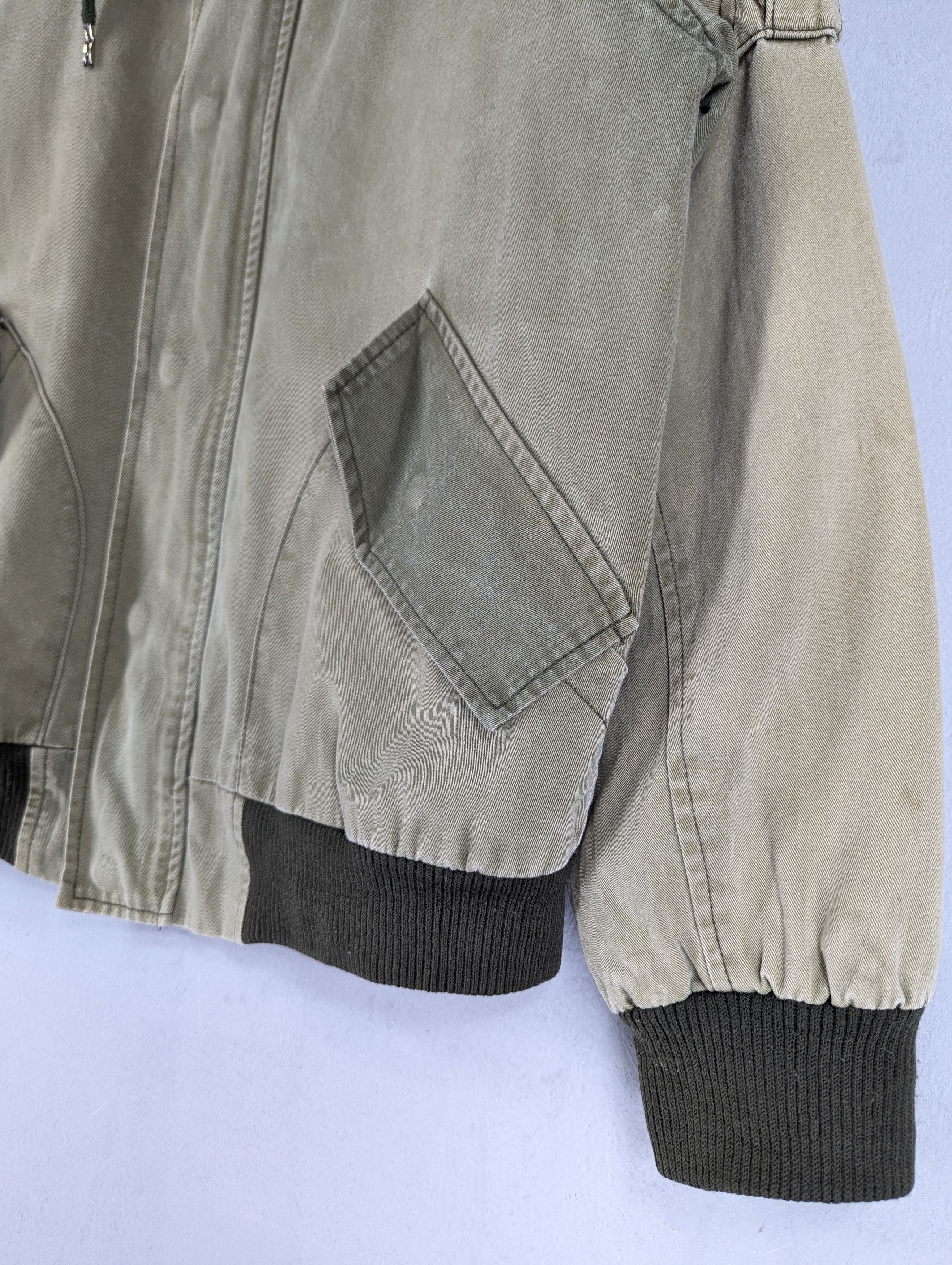 Japanese Brand Custard Yellow Sun 'Art Matic' Faded Hoodie Jacket Size US M / EU 48-50 / 2 - 4 Thumbnail