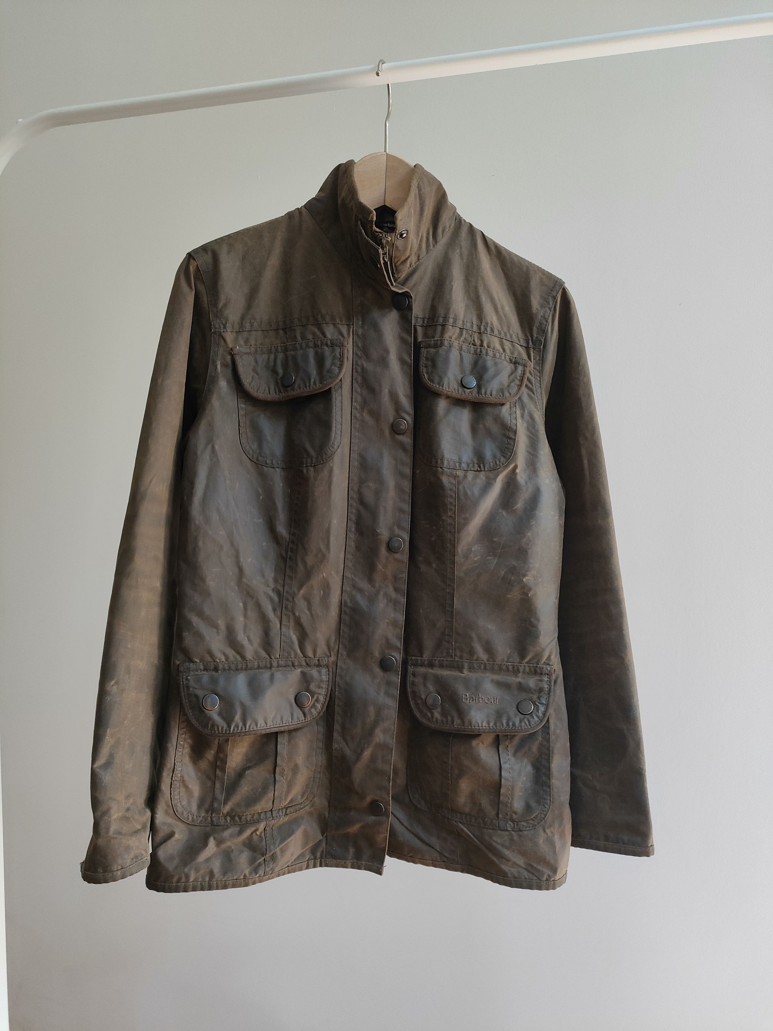 Barbour Barbour Ladies Utility Jacket Waxed L1091 Size S / US 4 / IT 40 - 1 Thumbnail