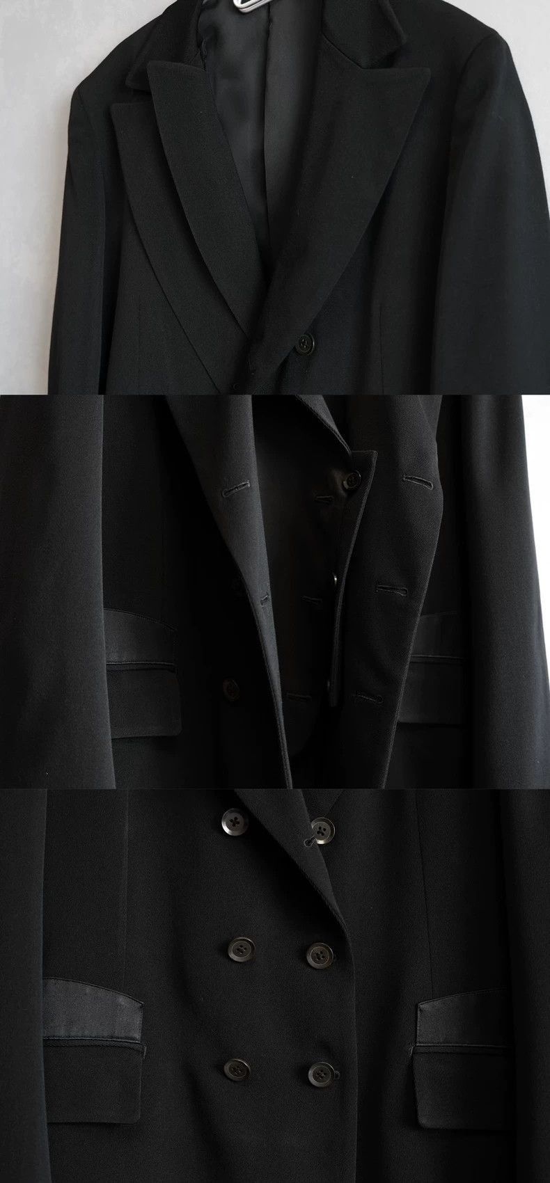 Yohji Yamamoto Yohji Yamamoto 07AW Double collar double breasted silk larg Size US M / EU 48-50 / 2 - 3 Thumbnail
