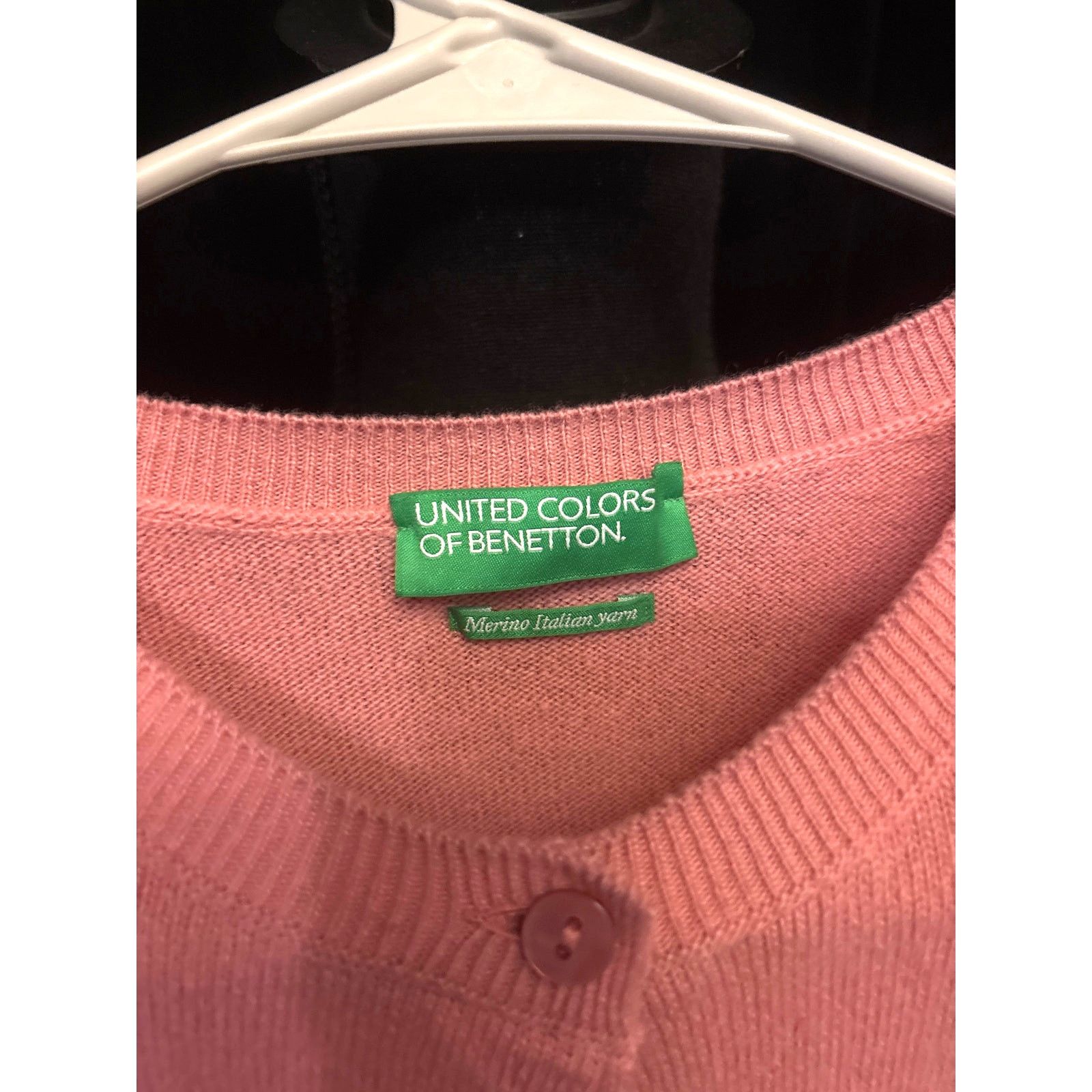 United Colors Of Benetton United Colors of Benetton Pink Cardigan Size S / US 4 / IT 40 - 3 Thumbnail