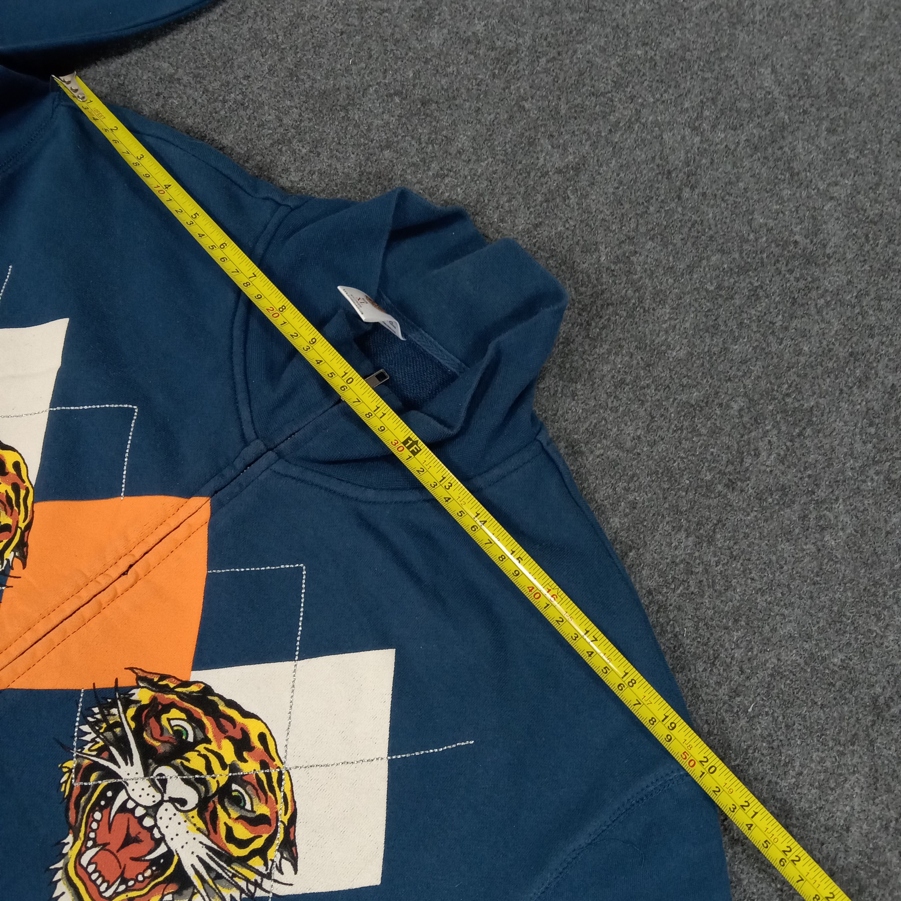 Christian Audigier × Ed Hardy × Vintage Ed Hardy by Christian Audiger Designer Sweatshirt Jacket Size US L / EU 52-54 / 3 - 8 Thumbnail