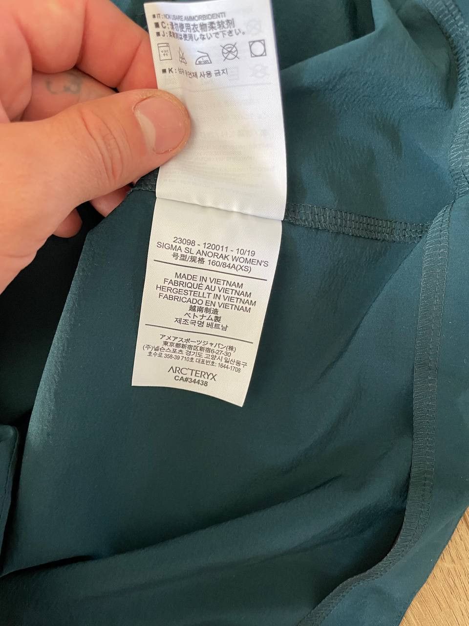 Arc'teryx Arcteryx Sigma Sl anorak womens jacket size XS NWOT Size XS / US 0-2 / IT 36-38 - 5 Thumbnail