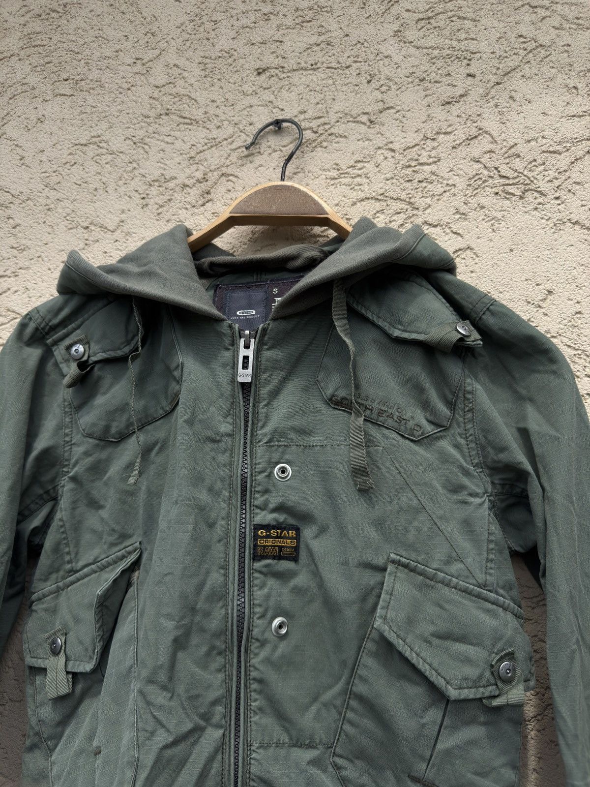 G-Star G-Star Raw Multi-pocket Cargo Hooded Jacket Size US S / EU 44-46 / 1 - 3 Thumbnail
