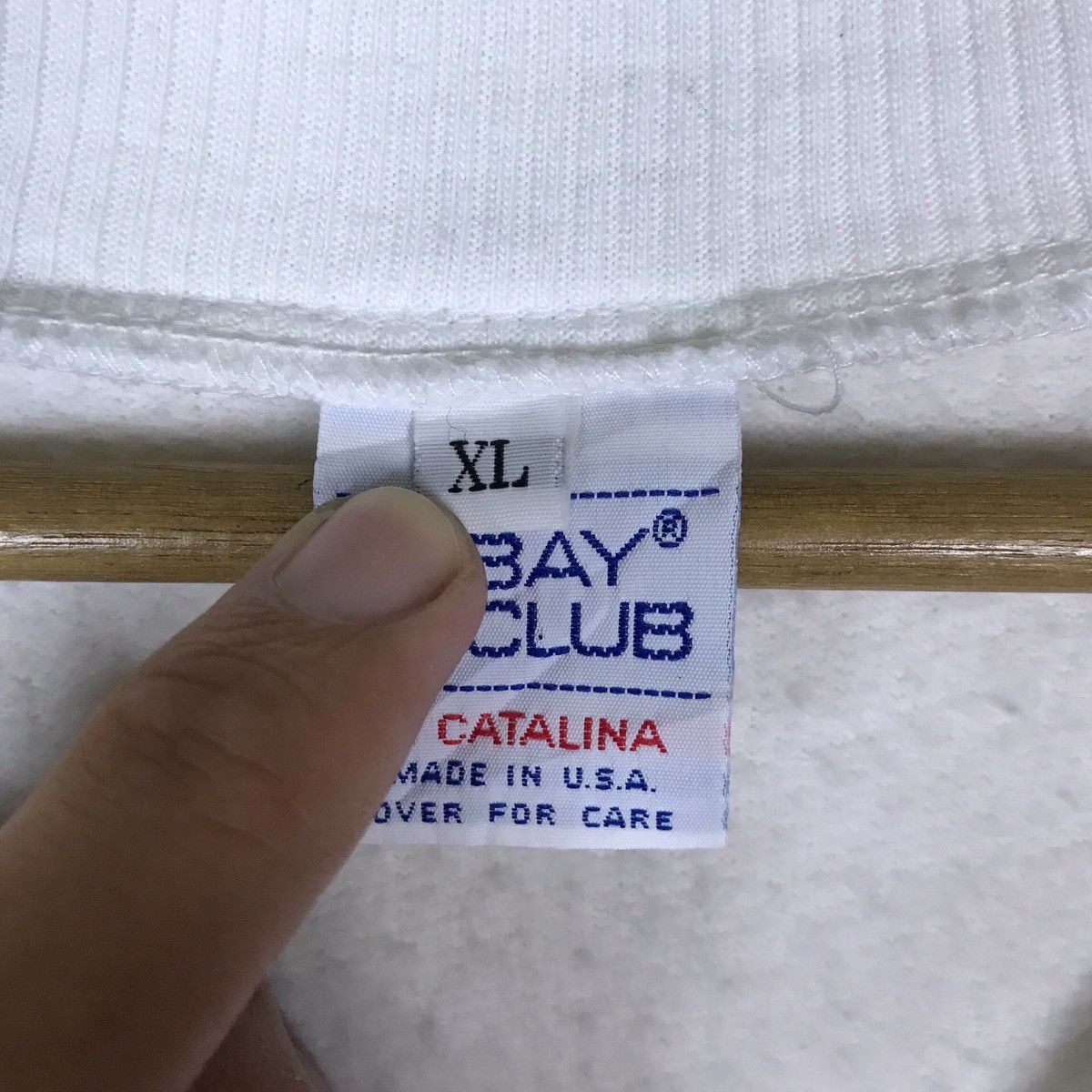 Catalina Vintage Bay Club by Catalina Pullover Jumper Sweatshirt Size US XL / EU 56 / 4 - 4 Thumbnail