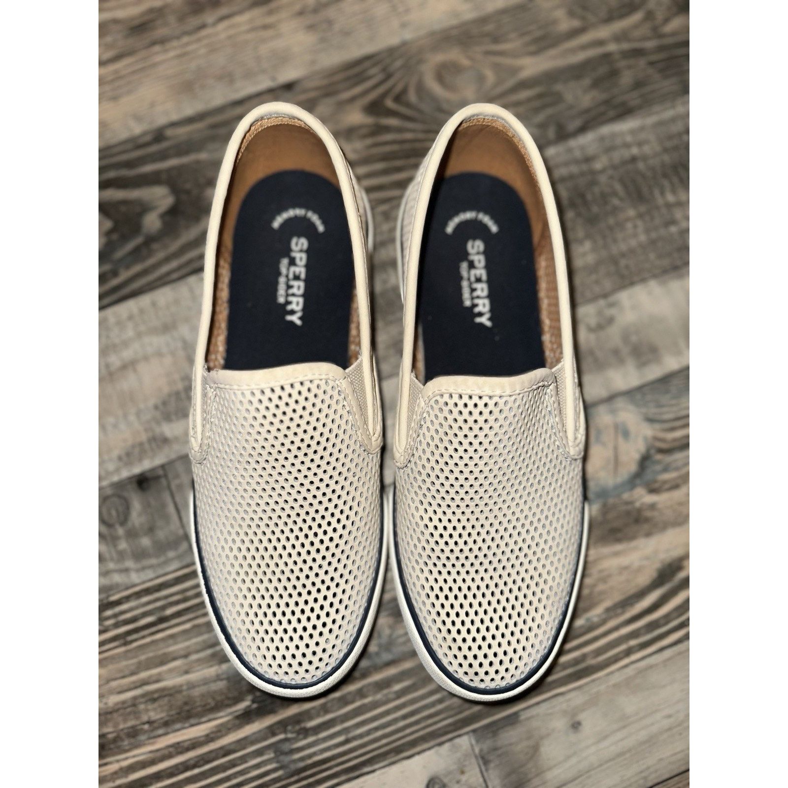 Sperry Womens Sperry Top Sider Seaside Slip On Sz 8M Size US 8 / IT 38 - 2 Thumbnail