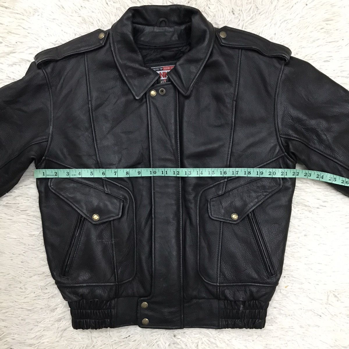 Vintage VINTAGE NANKAI MOTORCYLE TOP FASHION LEADER RIDING JACKET Size US L / EU 52-54 / 3 - 17 Thumbnail
