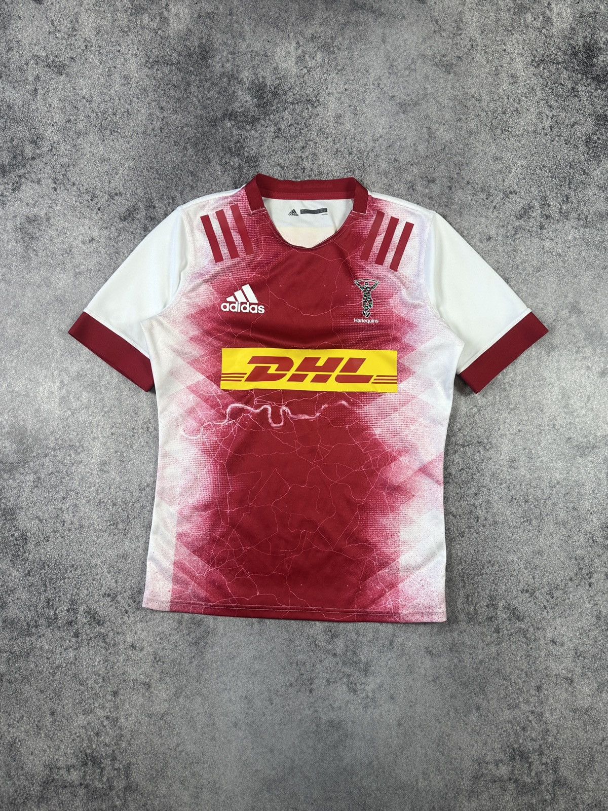 Adidas Adidas Harlequins DHL Rugby Jersey Streetwear L Rare 20/21 Size US L / EU 52-54 / 3 - 1 Thumbnail