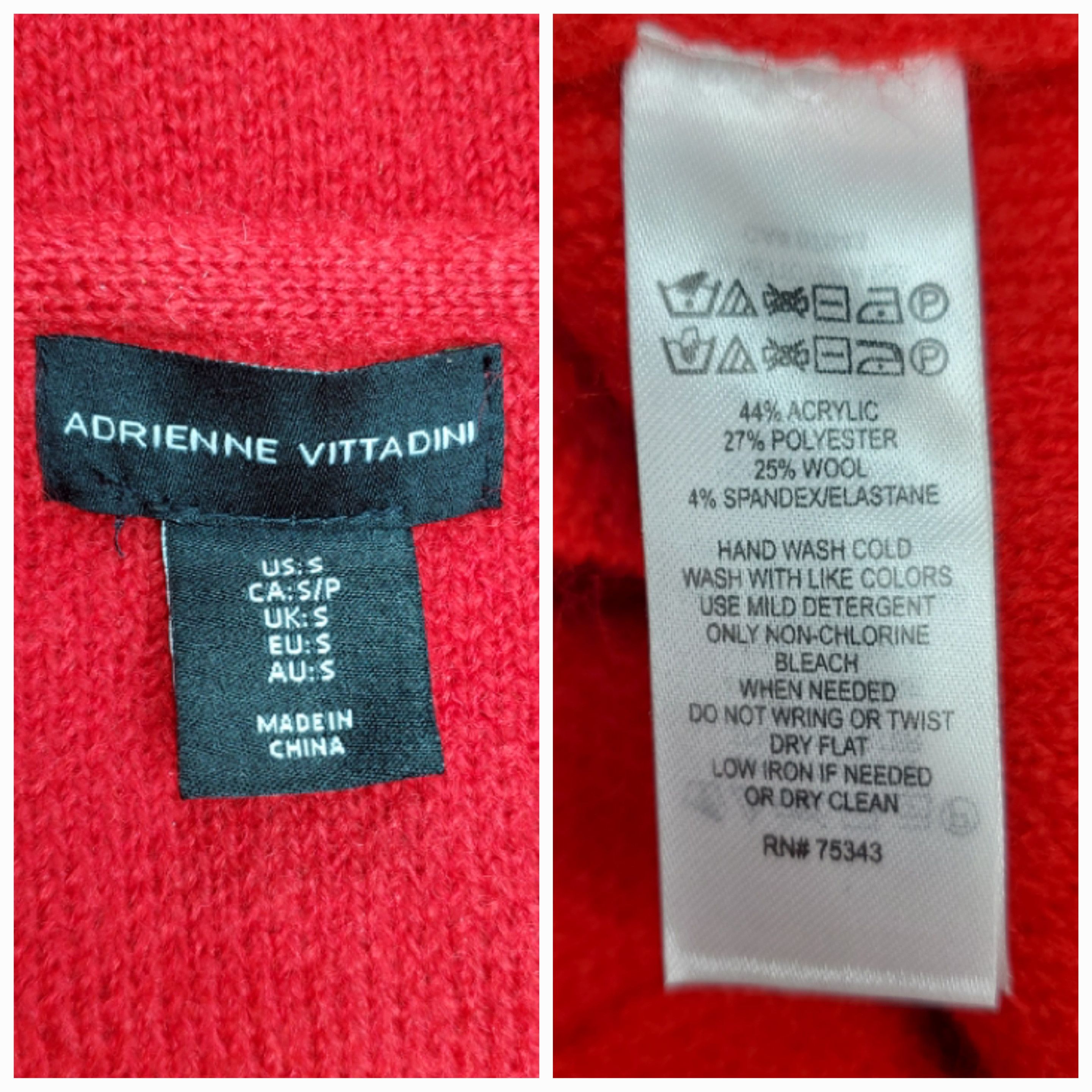 Other Adrienne Vittadini Size S Sweater Shrug Jacket Thick Knit Size S / US 4 / IT 40 - 11 Thumbnail