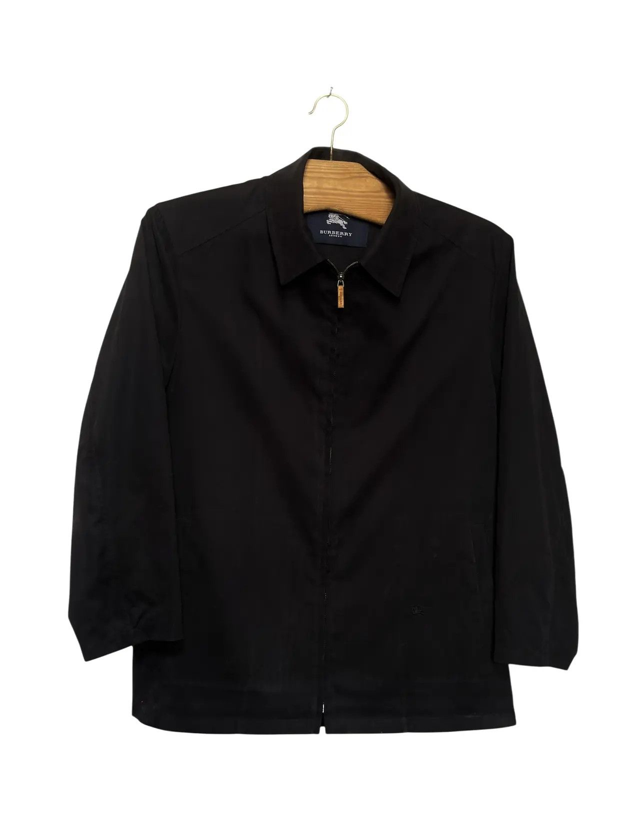 Burberry Burberry zip up black jacket classic size 52it L Size US L / EU 52-54 / 3 - 2 Thumbnail