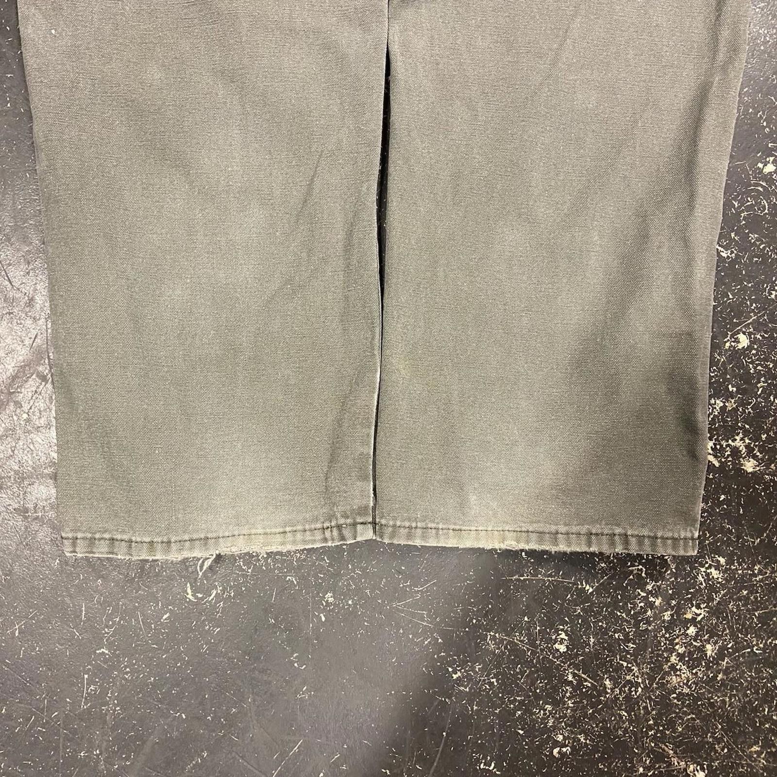 Dickies Vintage Faded Olive Dickies Work Pants Size US 38 / EU 54 - 3 Thumbnail