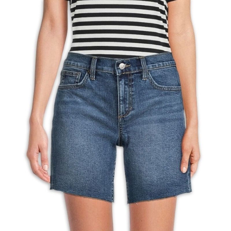 Joe's Joe's Easy Bermuda Jeans Shorts Jorts Blue Women's 25 NWT Size 25" / US 0 / IT 36 - 1 Thumbnail