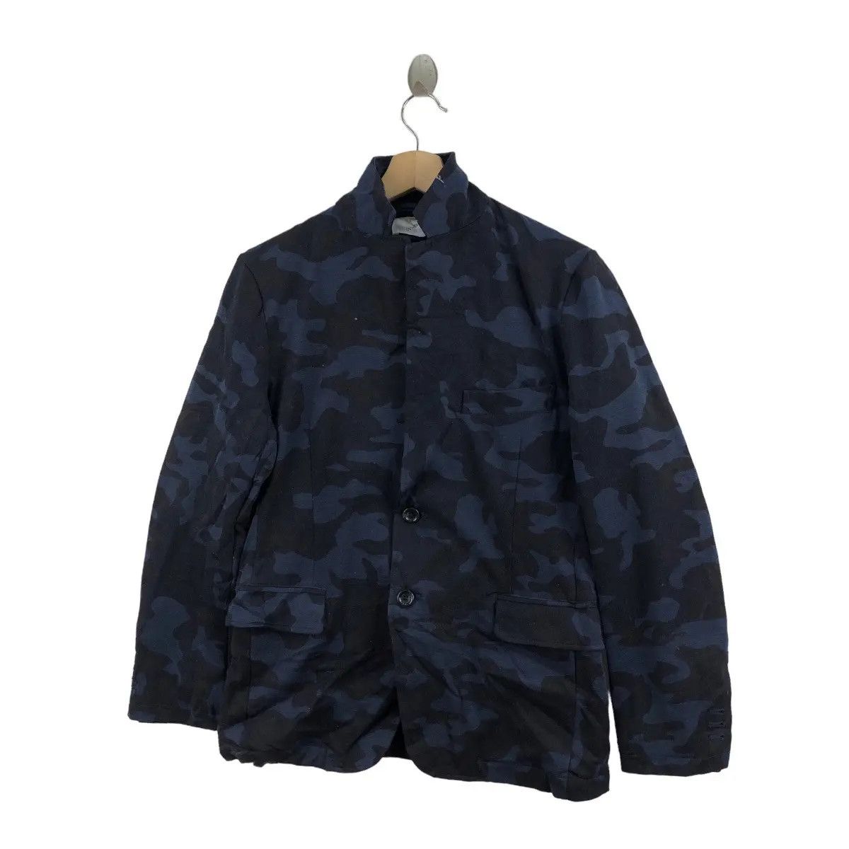 Vintage INHERIT JAPAN DESIGNER Camouflage Jacket Sport Coat Cardigan Size US S / EU 44-46 / 1 - 4 Thumbnail