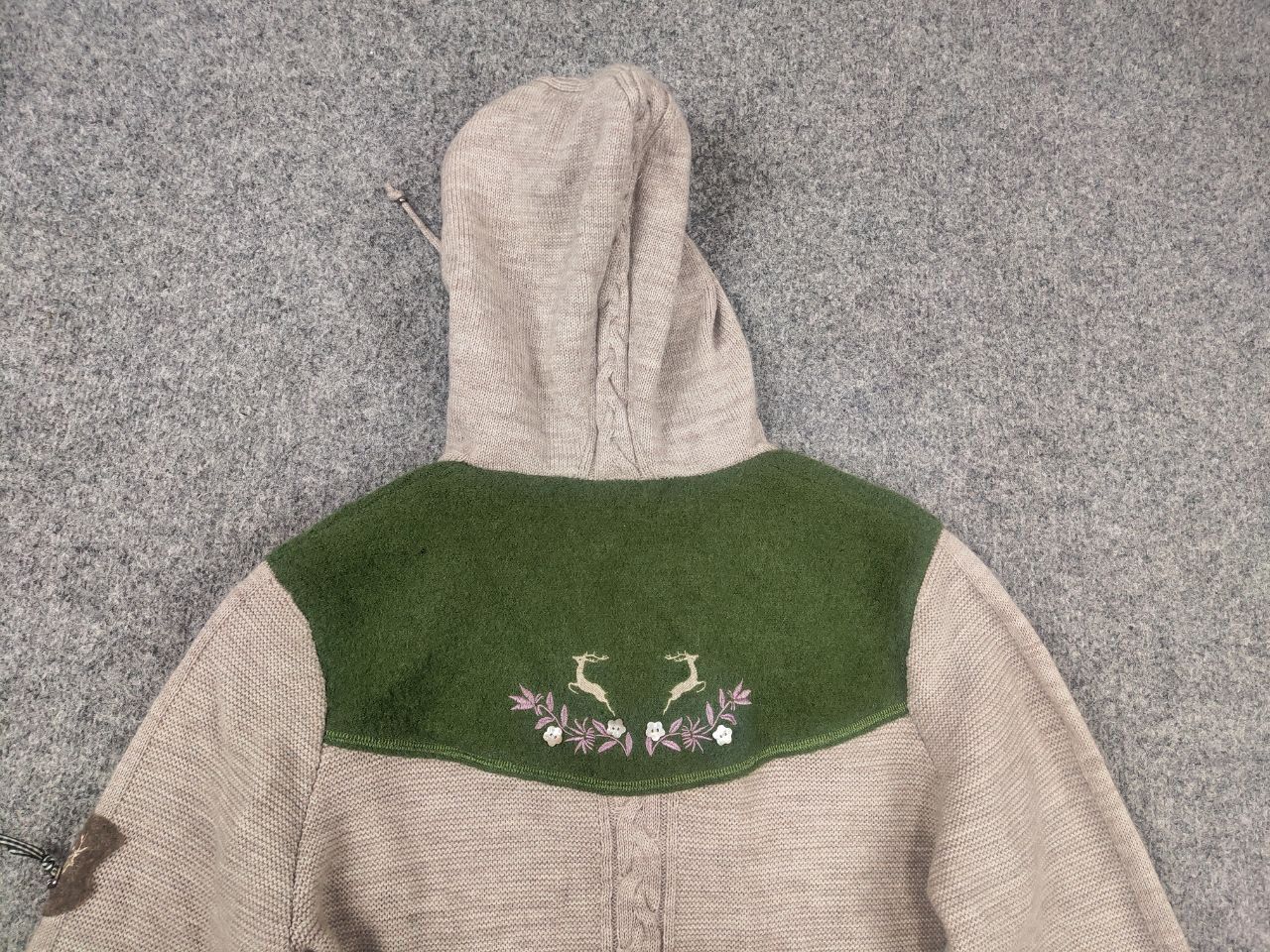 Vintage Spieth & Wensky German Design Knit Wool Blend Zip Hoodie Size US M / EU 48-50 / 2 - 11 Thumbnail