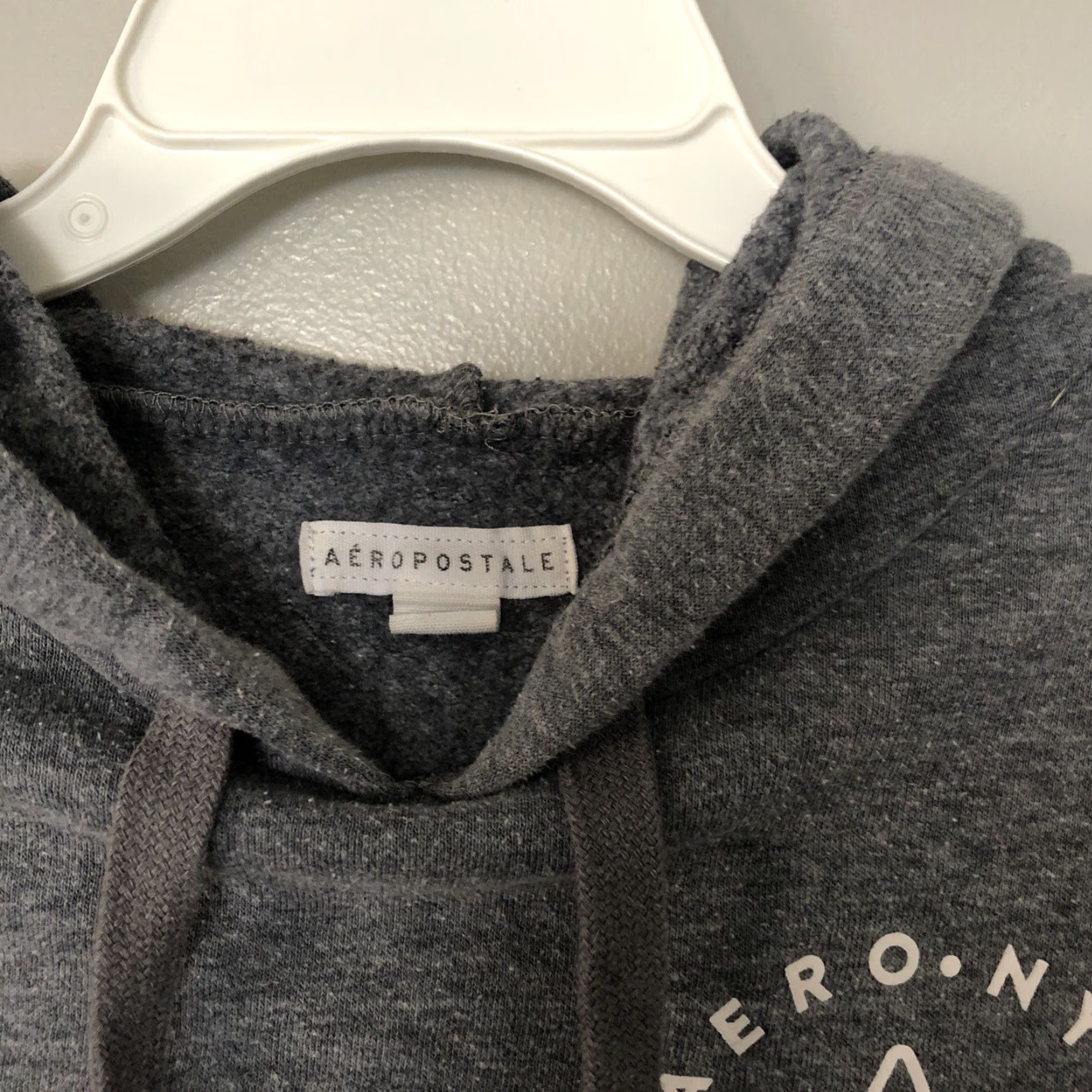 Aeropostale Aeropostale Sweatshirt Hoodie Jrs Sz Medium M Long Sleeve East Coast Logo Gray Hoodie, Aeropostale, Teens, M, Gray Size M / US 6-8 / IT 42-44 - 4 Thumbnail