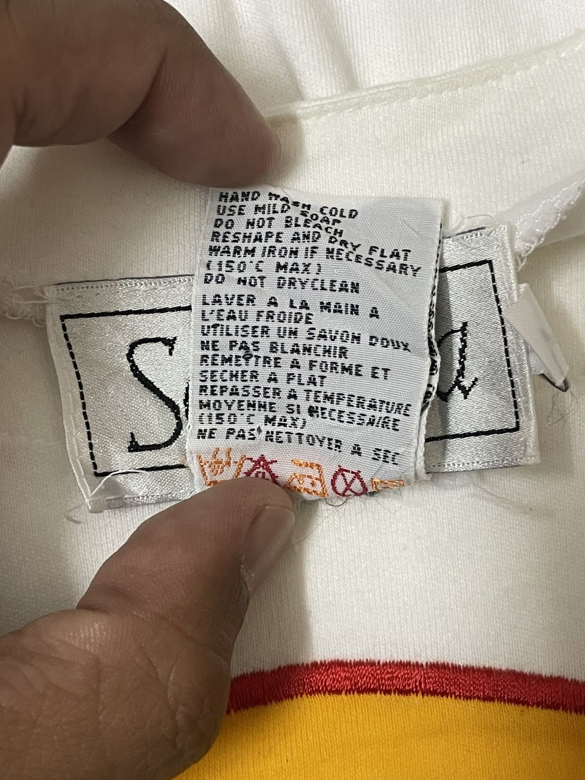Designer × Vintage VINTAGE 90s SANTORIA COUNTRY SL T-SHIRT Size L / US 10 / IT 46 - 6 Thumbnail