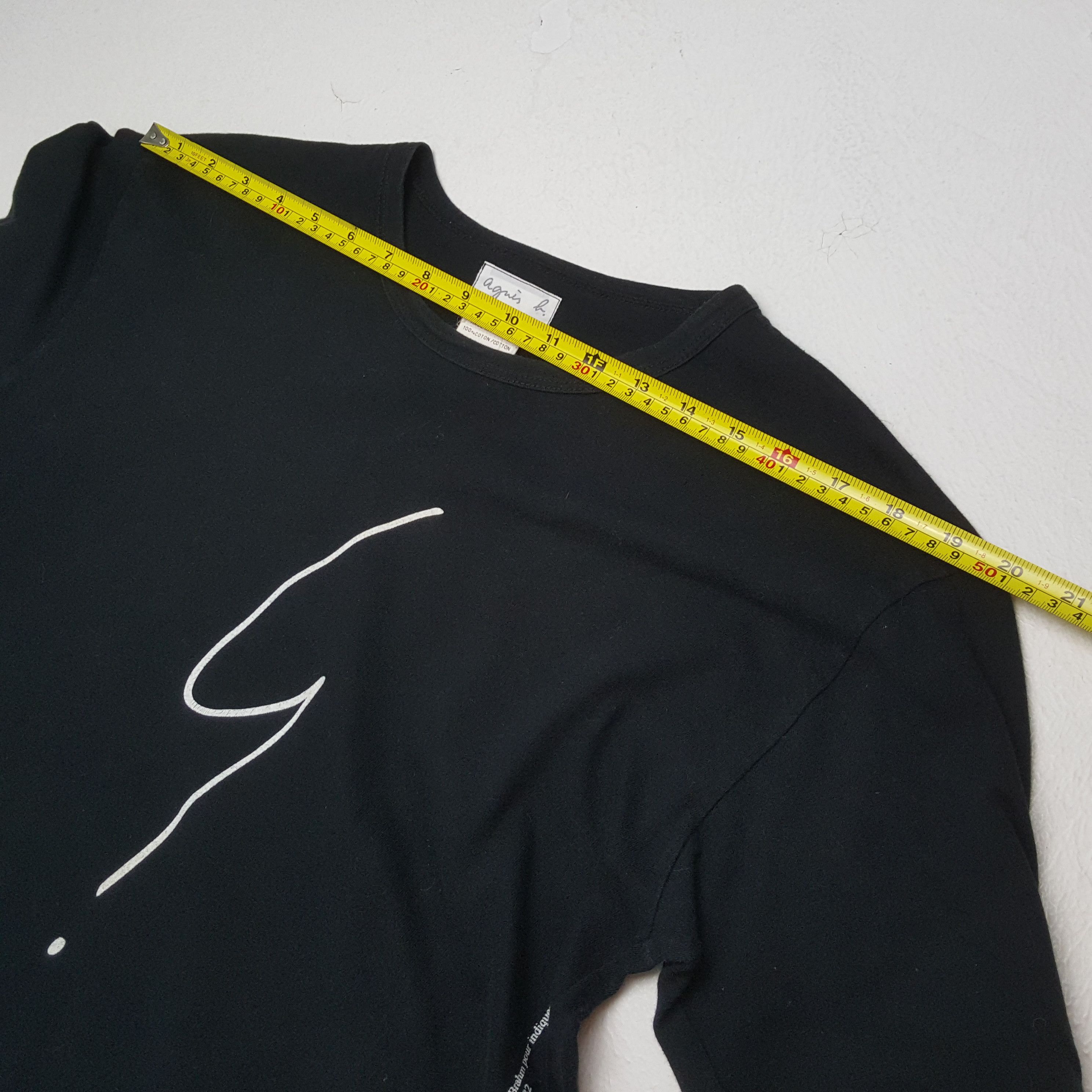 Designer × Vintage × agnes b. Vintage AGNES B. France Fashion Brand T-Shirts Size US M / EU 48-50 / 2 - 4 Thumbnail