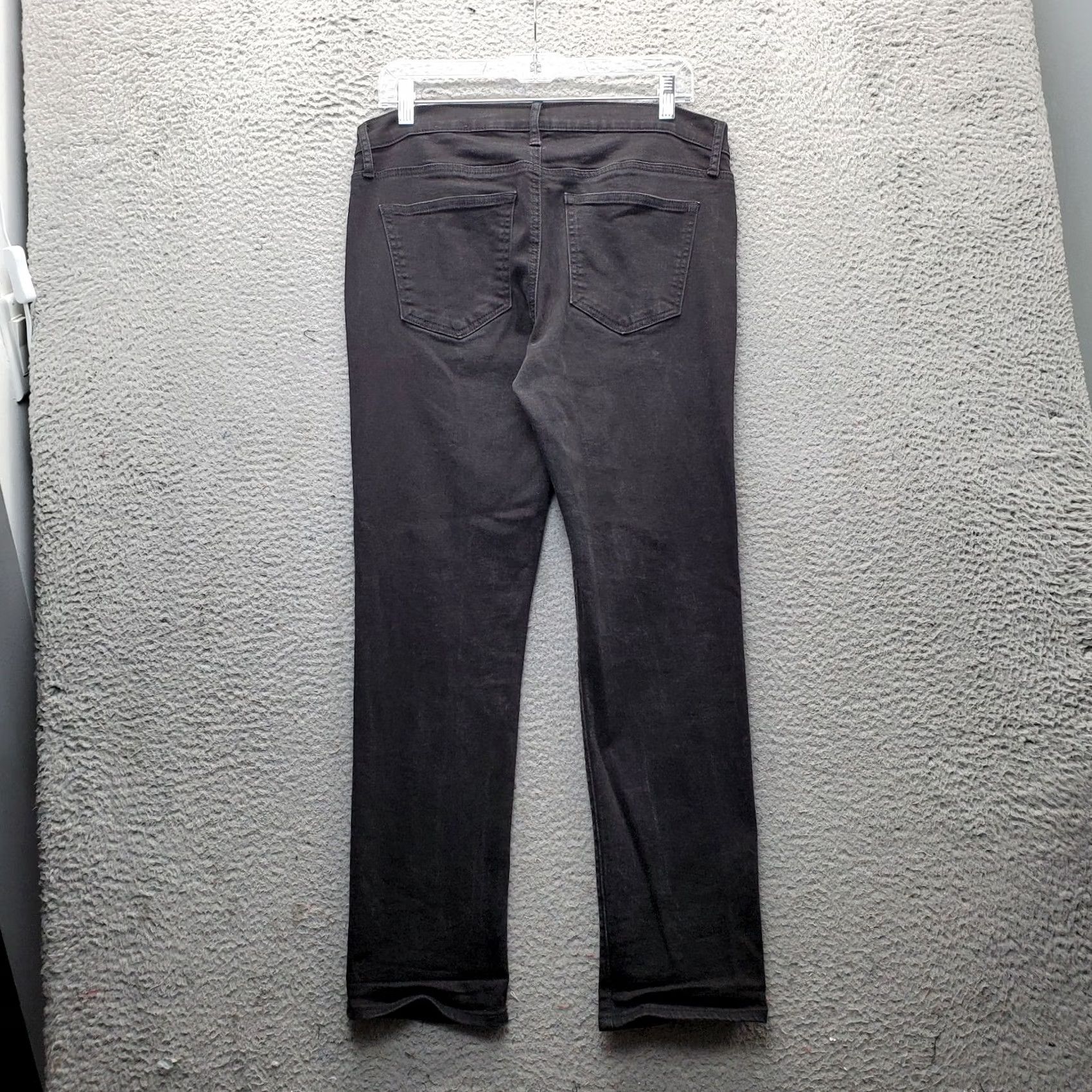 Gap Gap Jeans 14P Black Denim 5-Pocket Skinny Regular Womens Petite Jeans Size 36" / US 14 / IT 50 - 2 Thumbnail