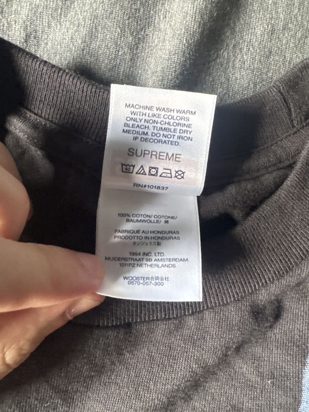 Supreme Supreme Snowman Tee Black Size US M / EU 48-50 / 2 - 3 Thumbnail