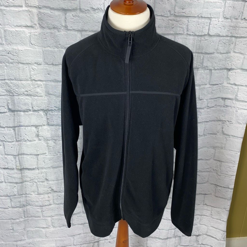 Old Navy Old Navy men XXL Full zip high neck fleece jacket black Size US XXL / EU 58 / 5 - 1 Thumbnail