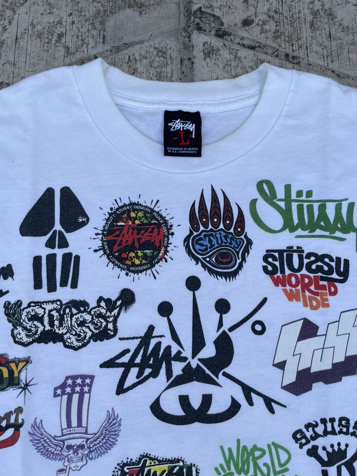 Stussy Stussy All Logo Size US XL / EU 56 / 4 - 5 Thumbnail