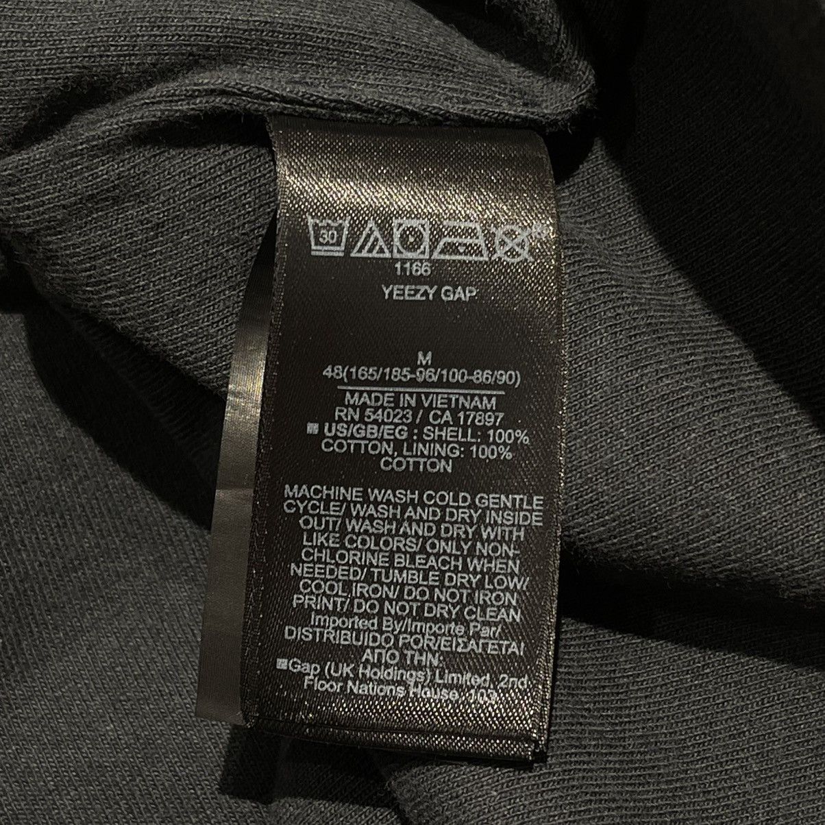 Gap × Yeezy Yeezy Gap Dove No Seam Tee Black Size US S / EU 44-46 / 1 - 6 Thumbnail