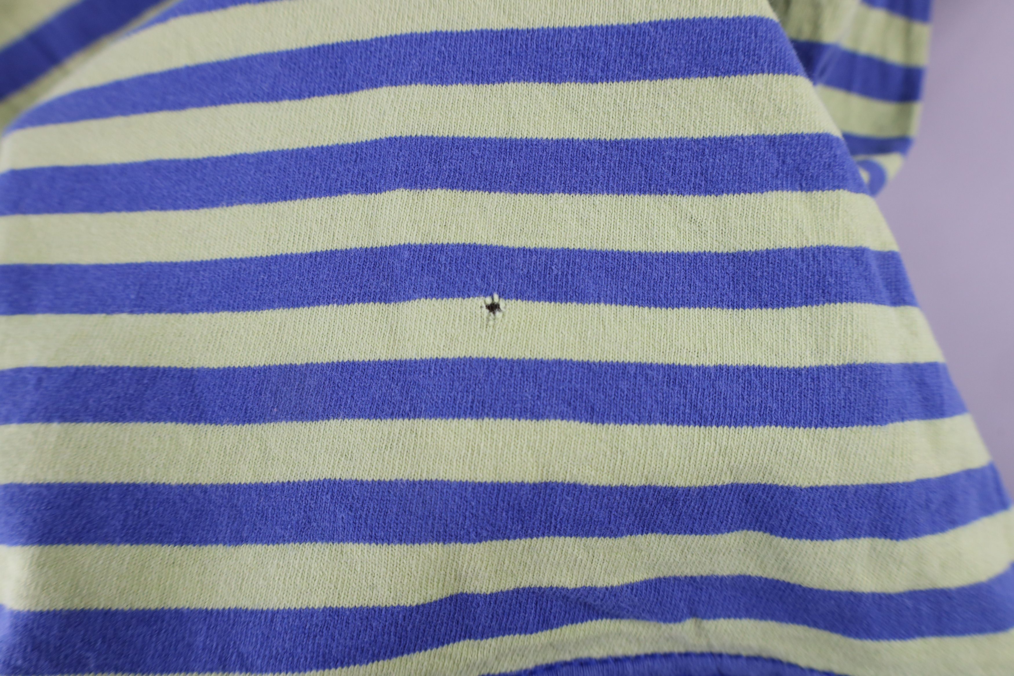 Adidas × Vintage Vintage 90s Adidas Out Striped Short Sleeve T-Shirt USA Size US L / EU 52-54 / 3 - 5 Thumbnail