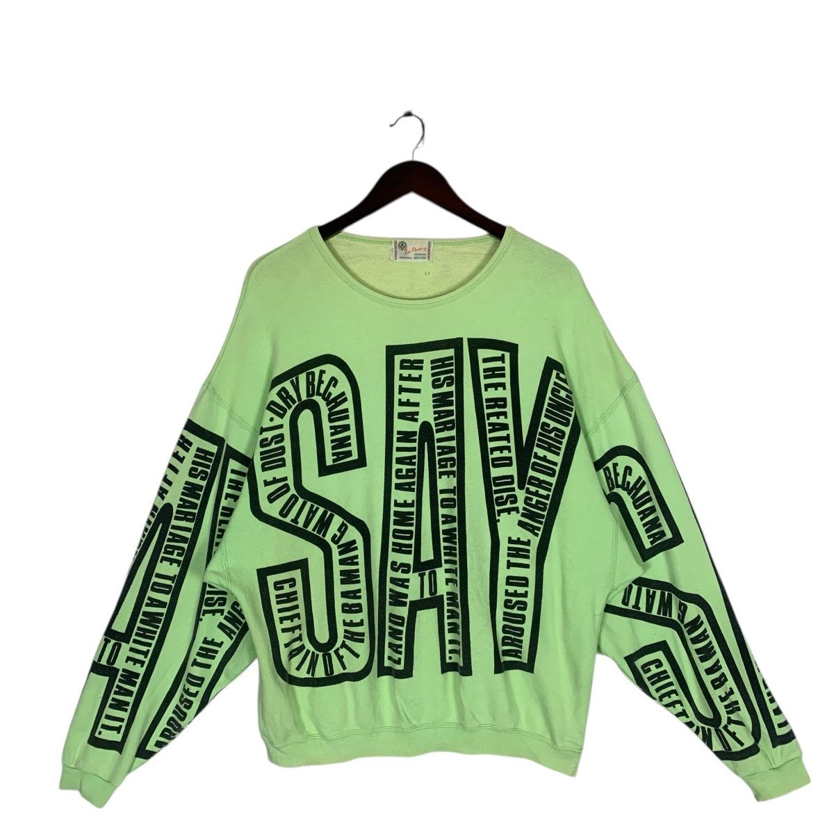 Vintage Vintage 1st Parking American Classic streetwear Sweatshirt Size L / US 10 / IT 46 - 1 Thumbnail
