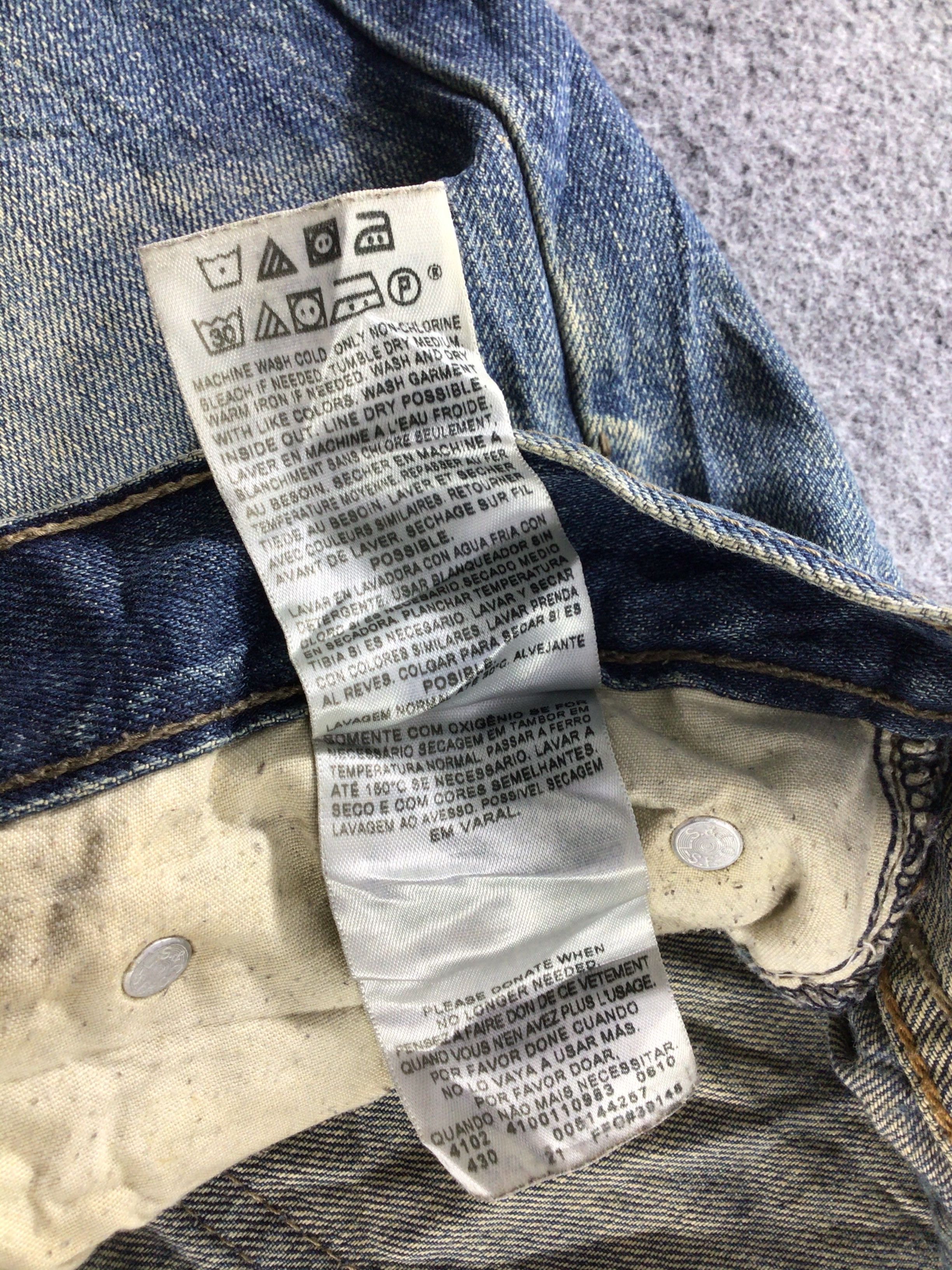 Levi's Vintage Levis 514 Jeans Rusty Faded Blue Denim -J546 Size US 37 - 11 Thumbnail