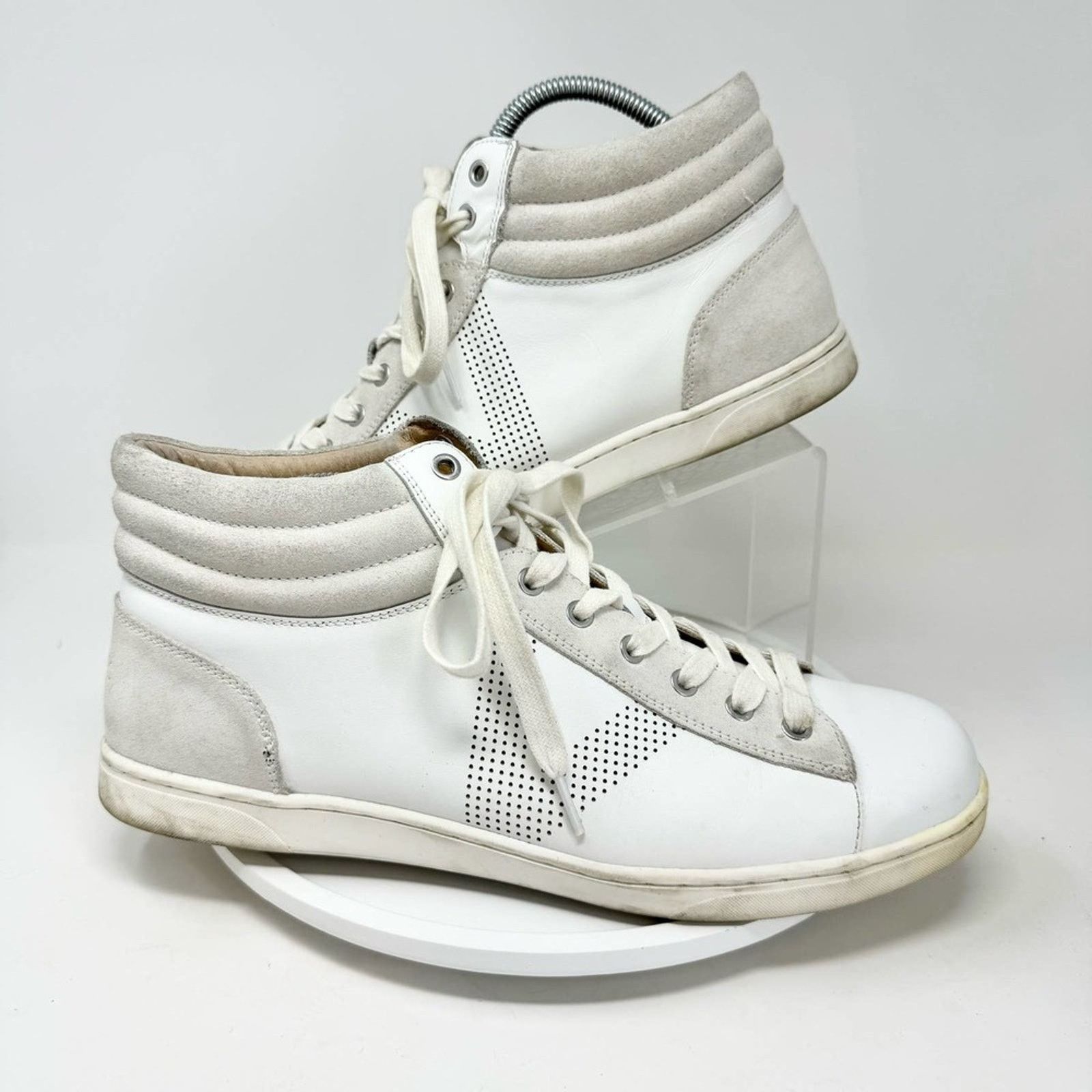 Vionic Vionic Mott Malcom White High Top Comfort Lace Up Sneaker 12 Size US 12 / EU 45 - 2 Thumbnail