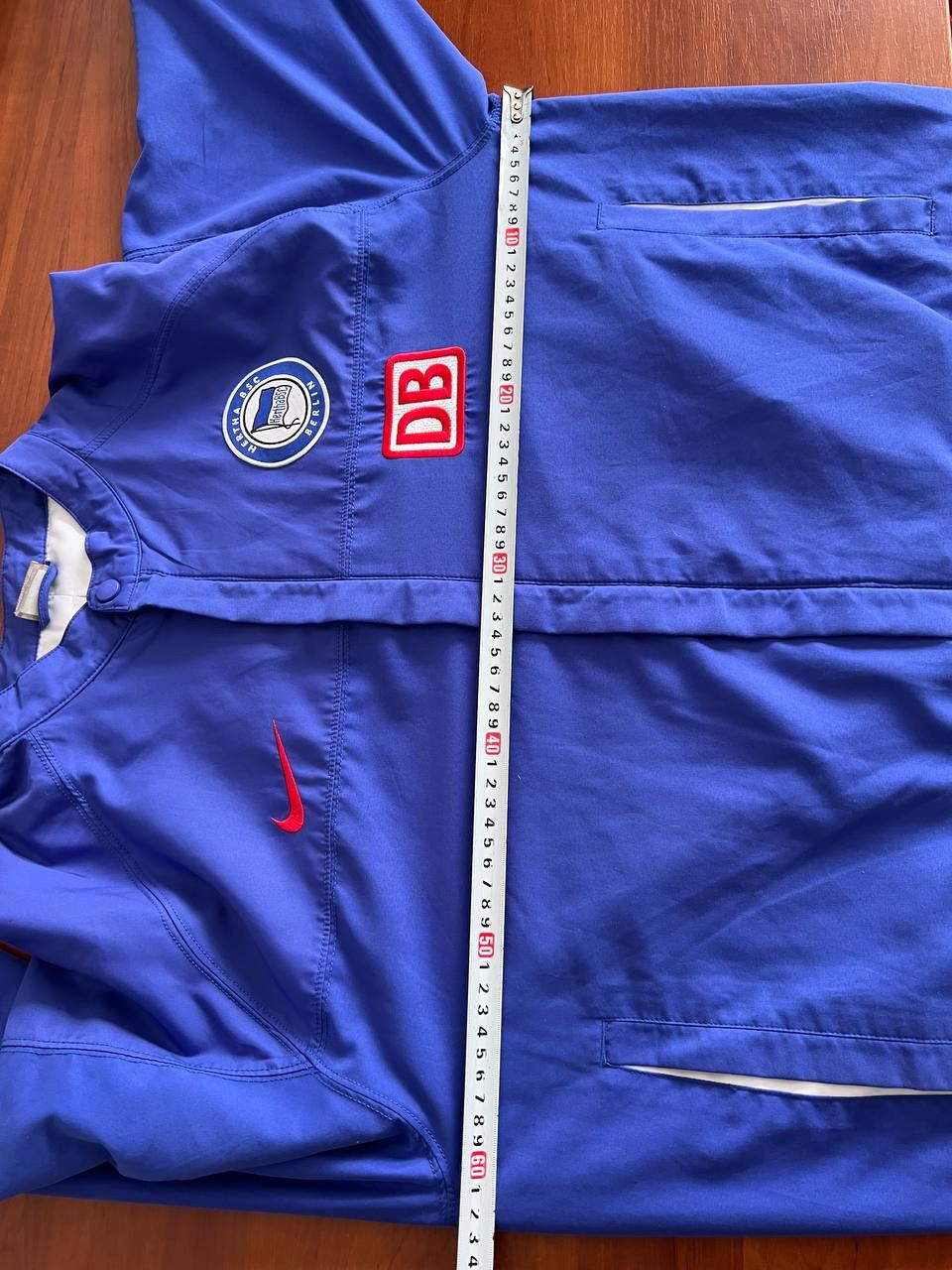 Nike 2007/08 HERTHA BSC BERLIN NIKE TRAINING VINTAGE SOCCERJACKET Size US L / EU 52-54 / 3 - 21 Thumbnail