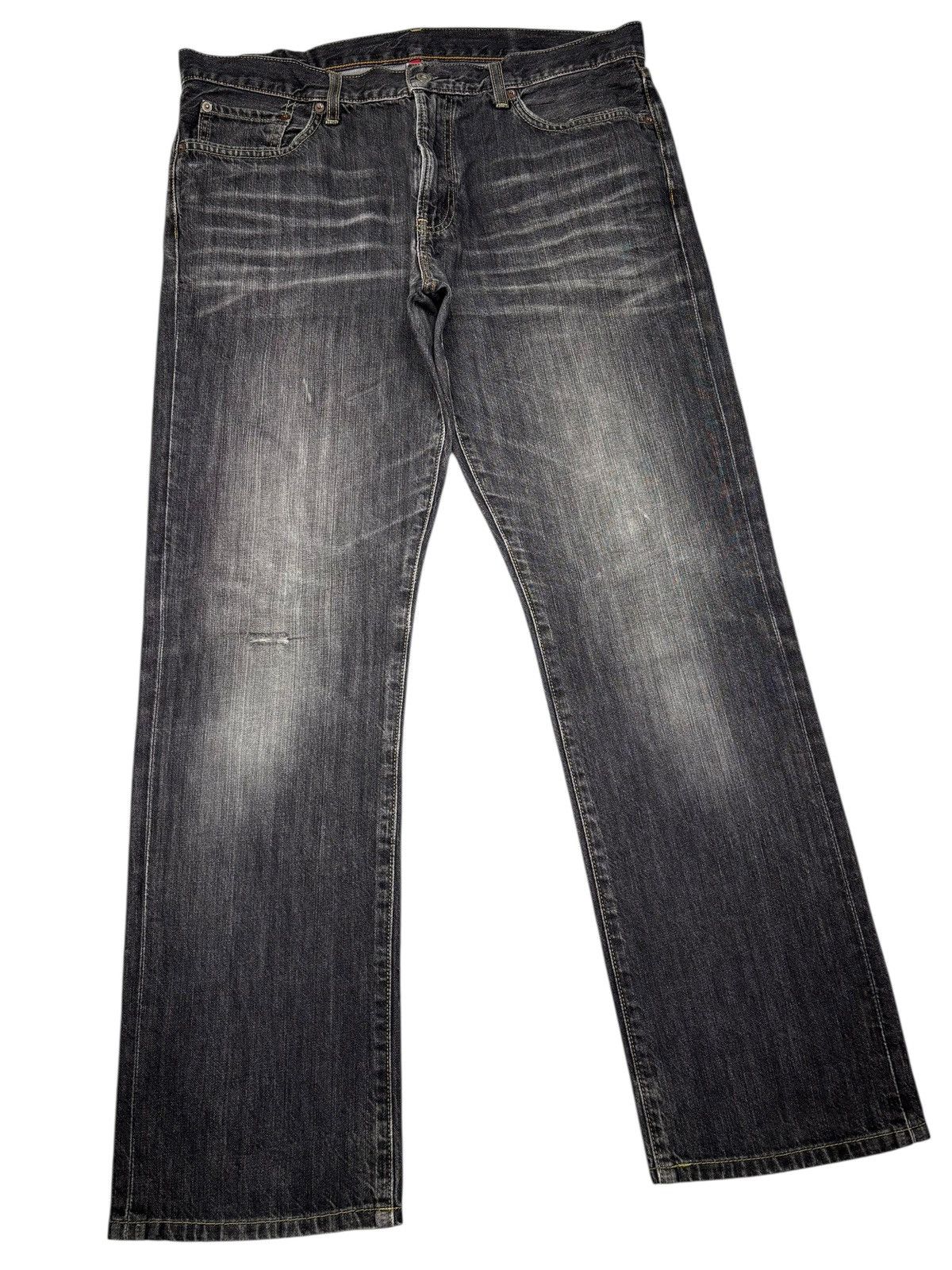 Undercover × Uniqlo VINTAGE UNIQLO S002 JAPAN FADED BLACK LOOSE JEANS Size US 37 - 3 Thumbnail